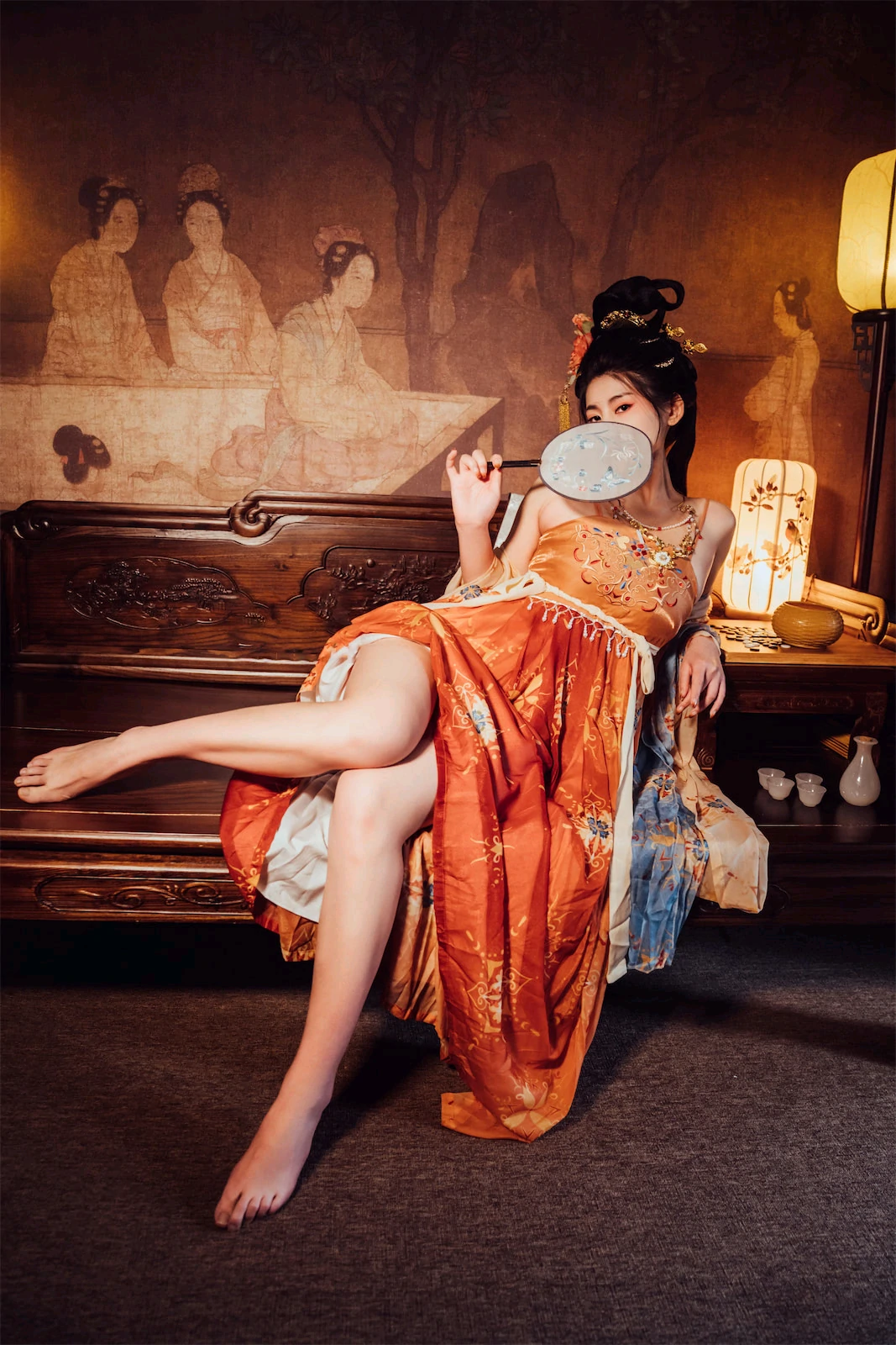 星澜是澜澜叫澜妹呀 – 宫廷春欲晚 Cosplay-第36张