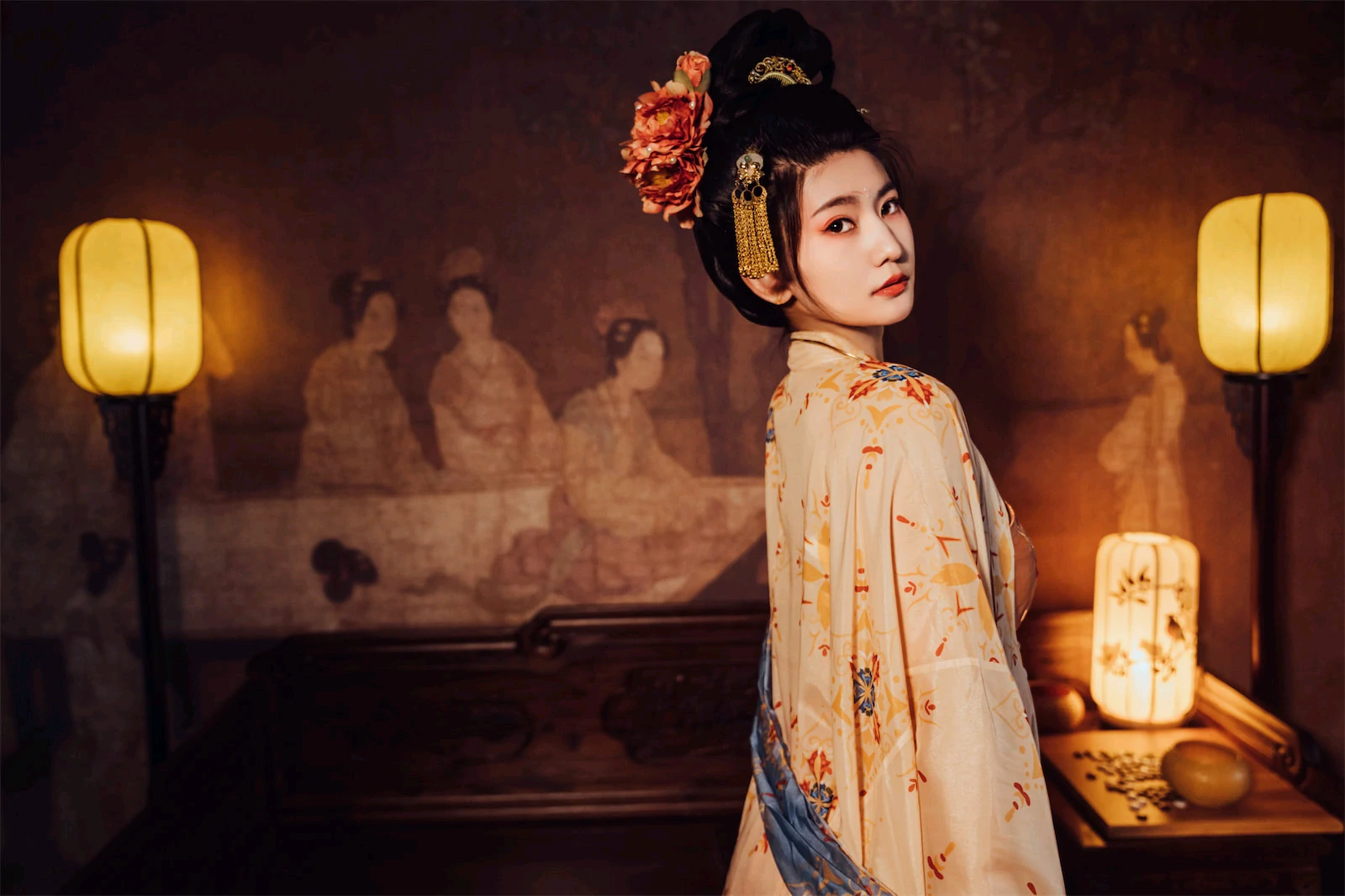 星澜是澜澜叫澜妹呀 – 宫廷春欲晚 Cosplay-第42张