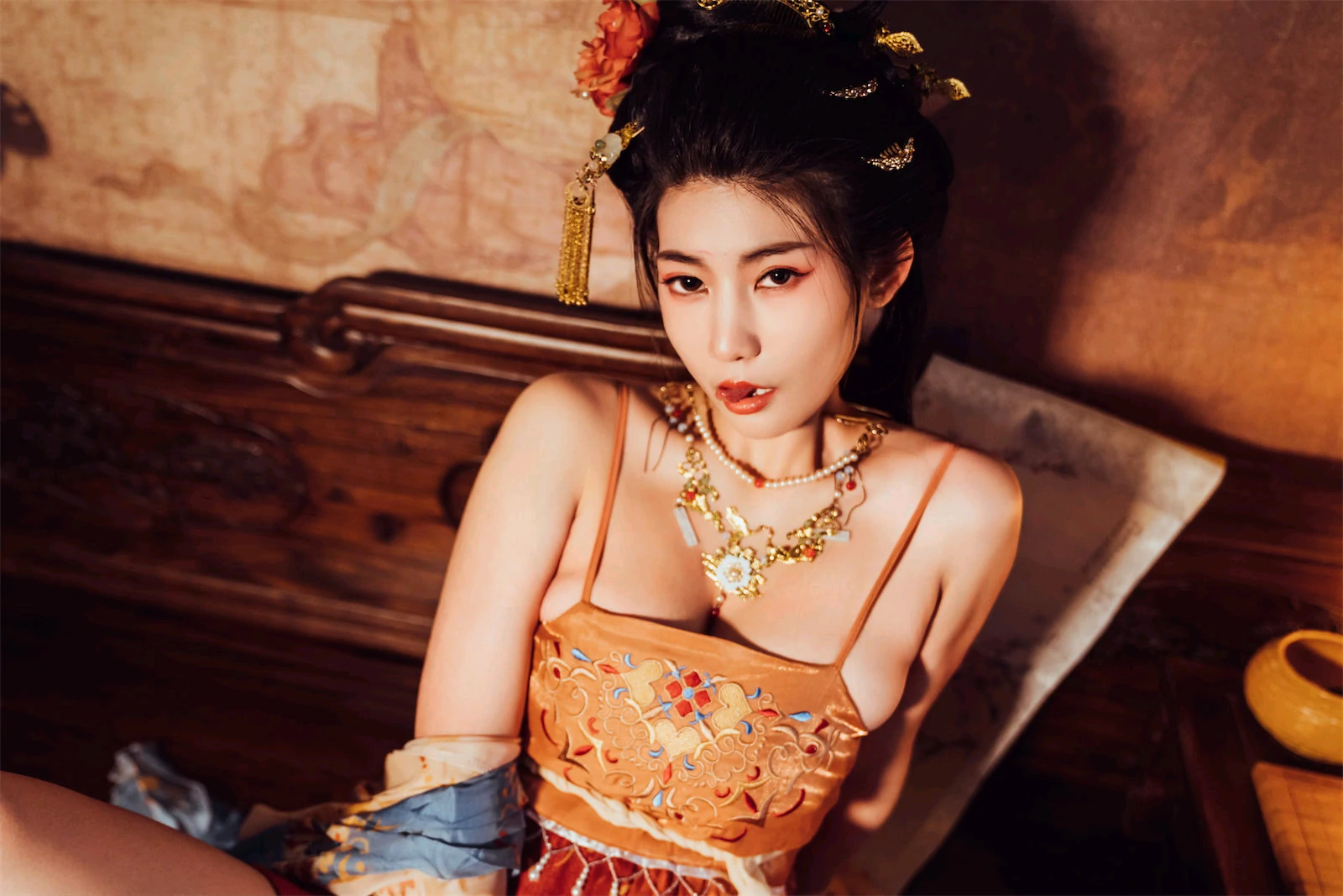 星澜是澜澜叫澜妹呀 – 宫廷春欲晚 Cosplay-第44张