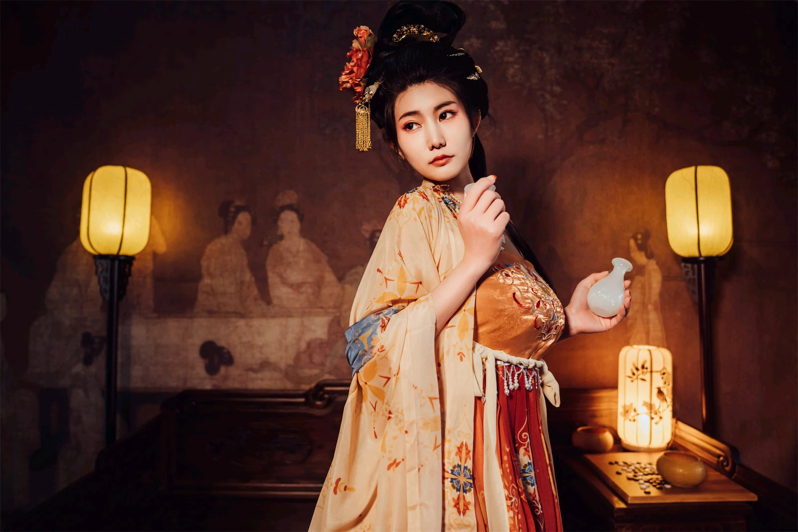星澜是澜澜叫澜妹呀 – 宫廷春欲晚 Cosplay-第63张