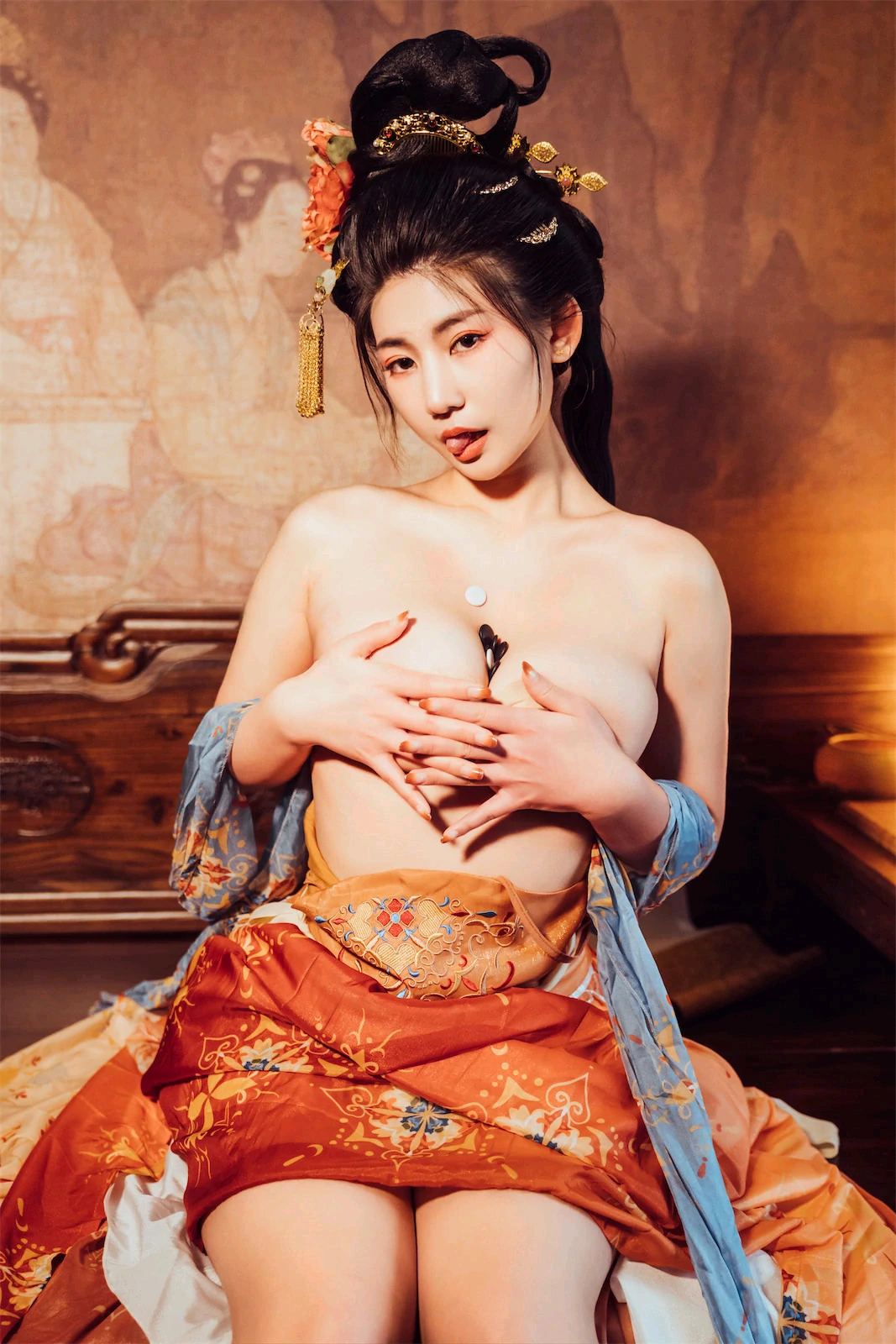 星澜是澜澜叫澜妹呀 – 宫廷春欲晚 Cosplay-第69张