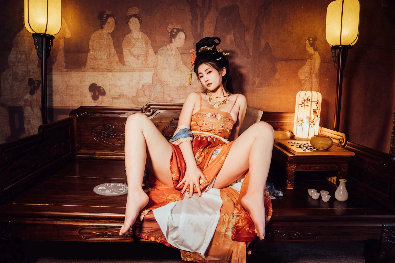 星澜是澜澜叫澜妹呀 – 宫廷春欲晚 Cosplay-第76张