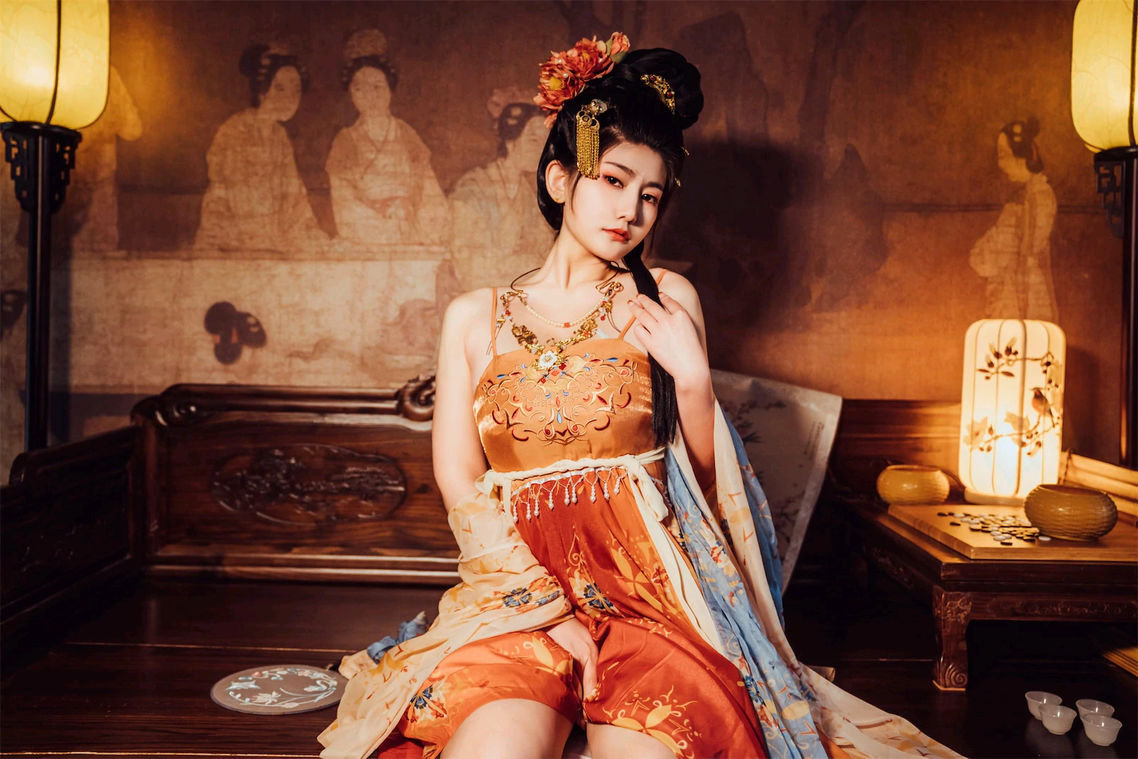 星澜是澜澜叫澜妹呀 – 宫廷春欲晚 Cosplay-第73张