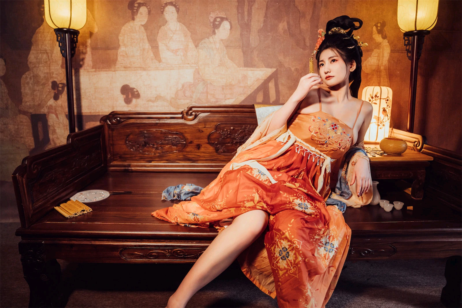 星澜是澜澜叫澜妹呀 – 宫廷春欲晚 Cosplay-第83张