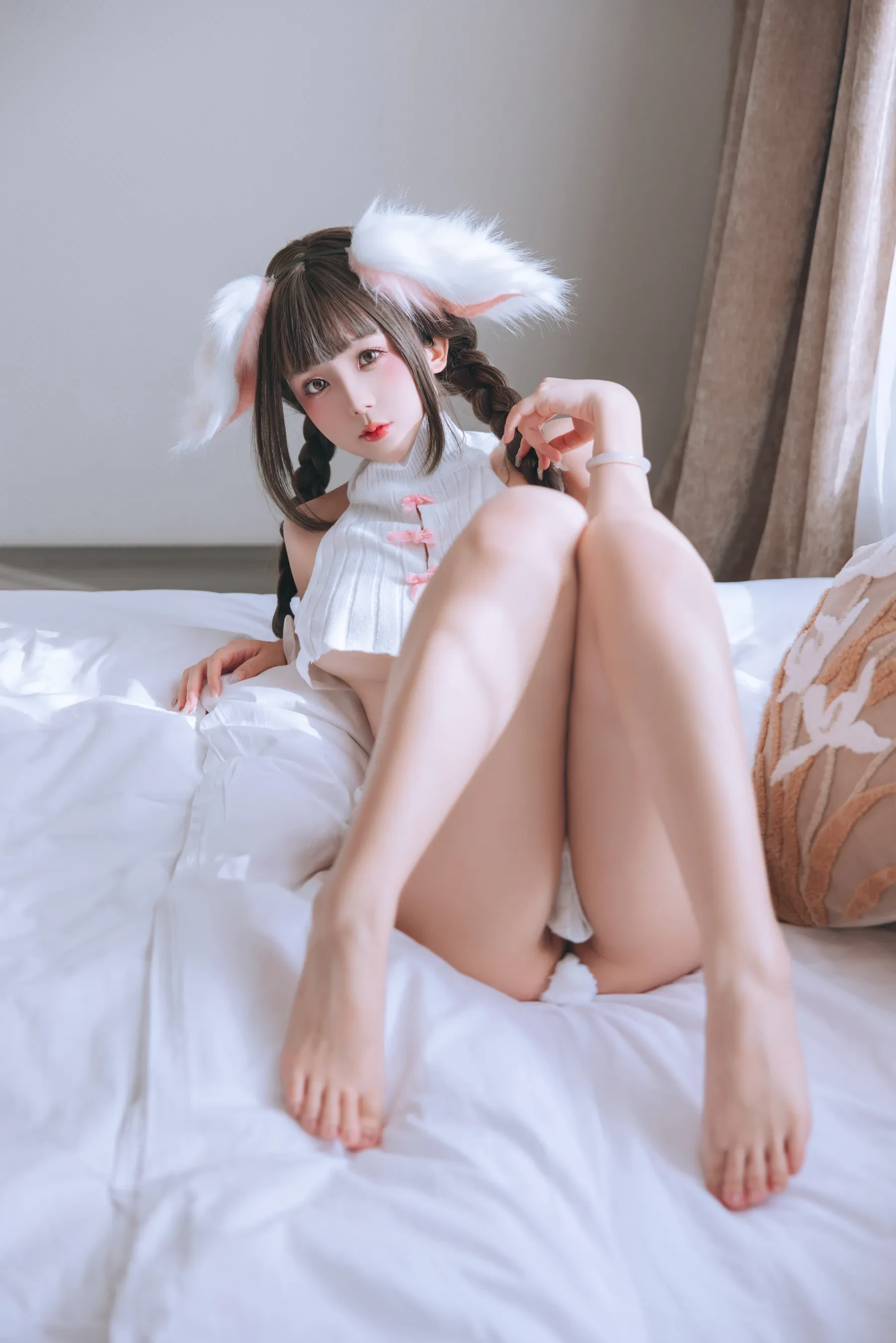 日奈娇 – 垂耳兔 Cosplay-第23张