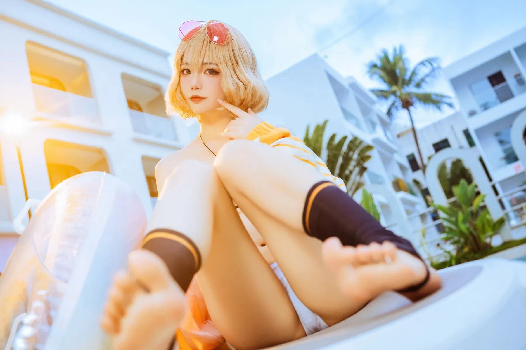 桃良阿宅 – NIKKE Cosplay-第54张