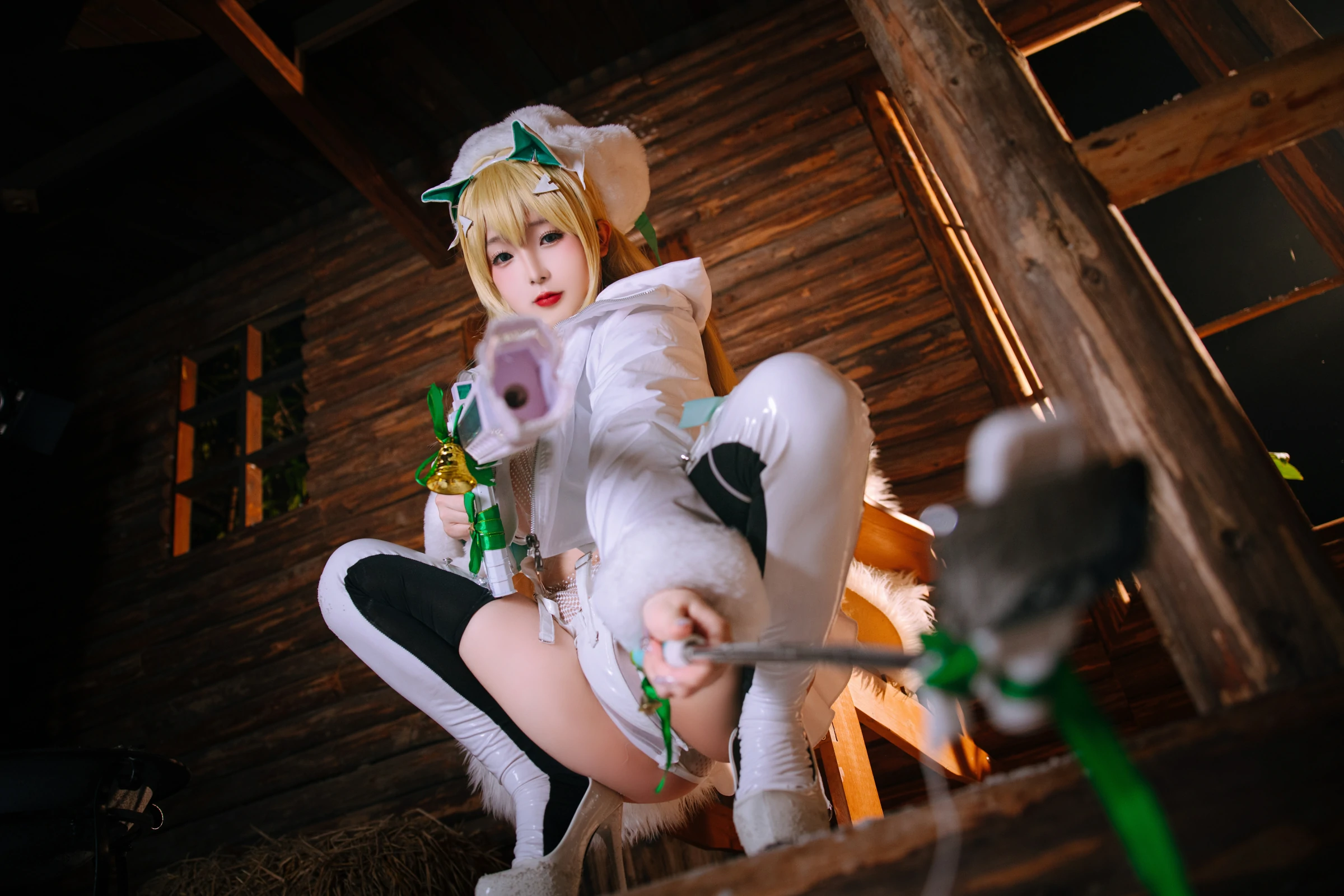 日奈娇 – 胜利女神 妮姬露菲 Cosplay-第4张