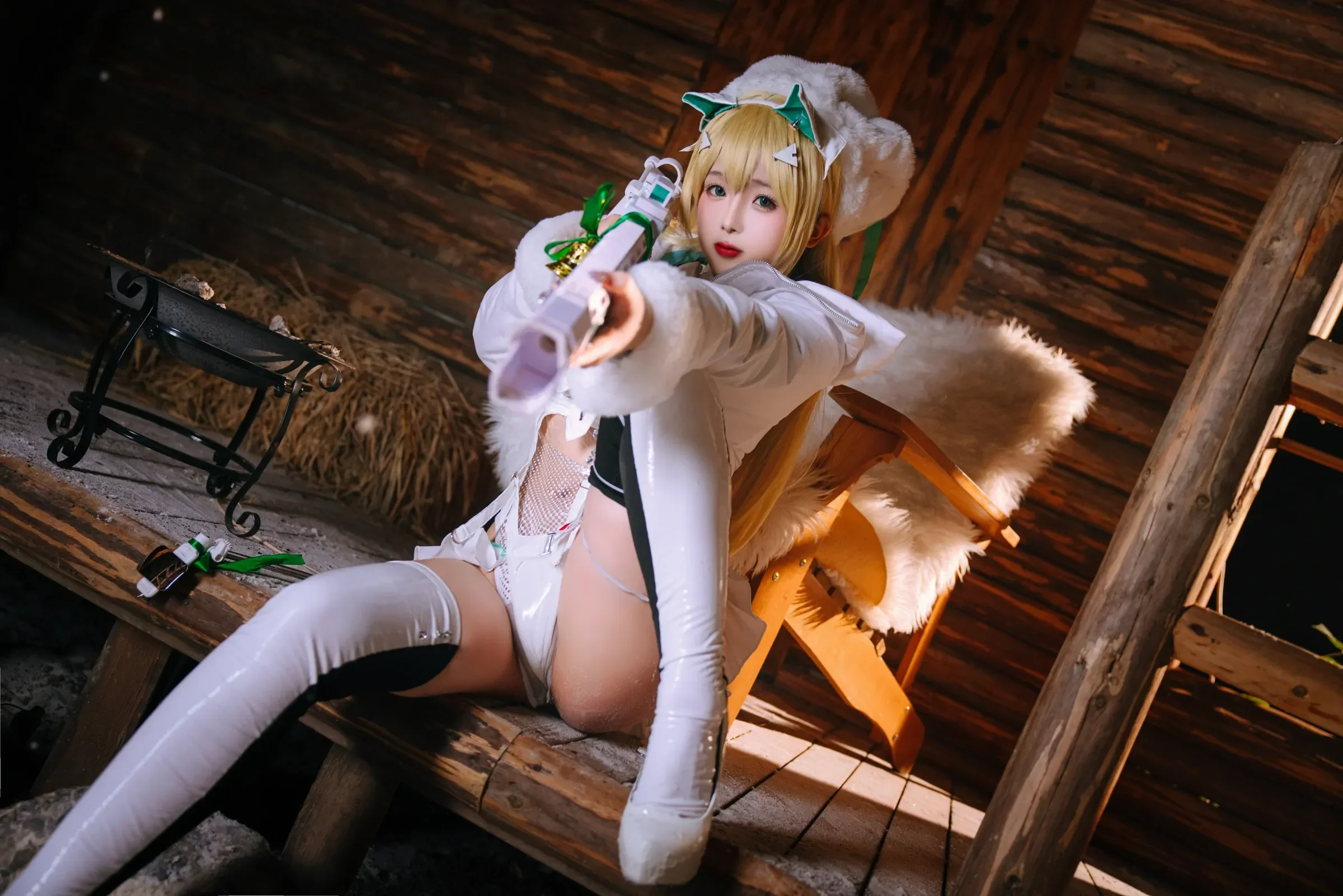 日奈娇 – 胜利女神 妮姬露菲 Cosplay-第3张