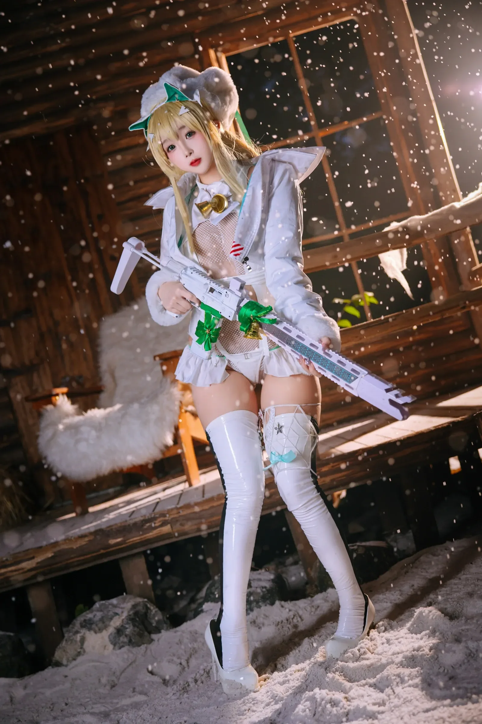 日奈娇 – 胜利女神 妮姬露菲 Cosplay-第10张
