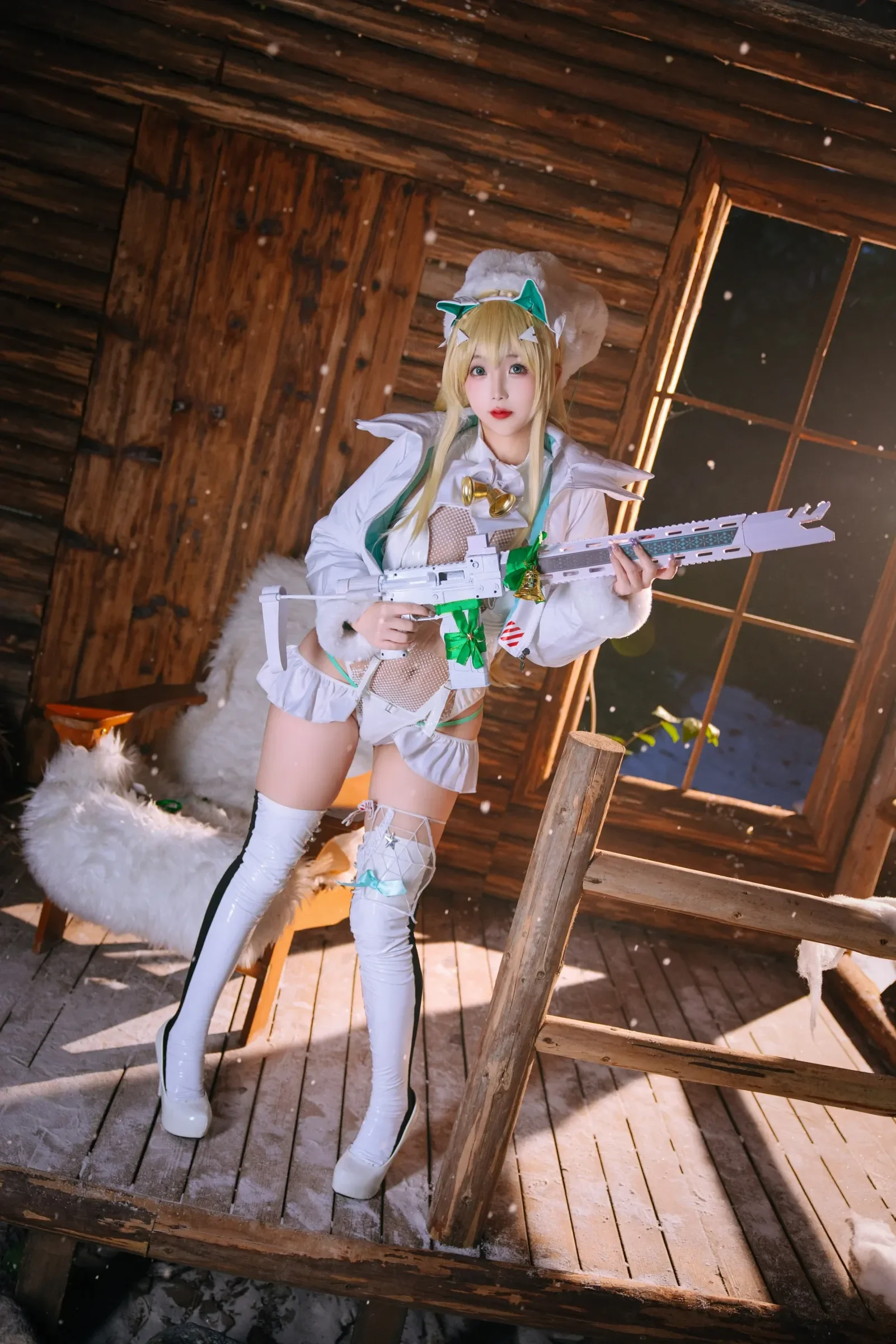 日奈娇 – 胜利女神 妮姬露菲 Cosplay-第8张
