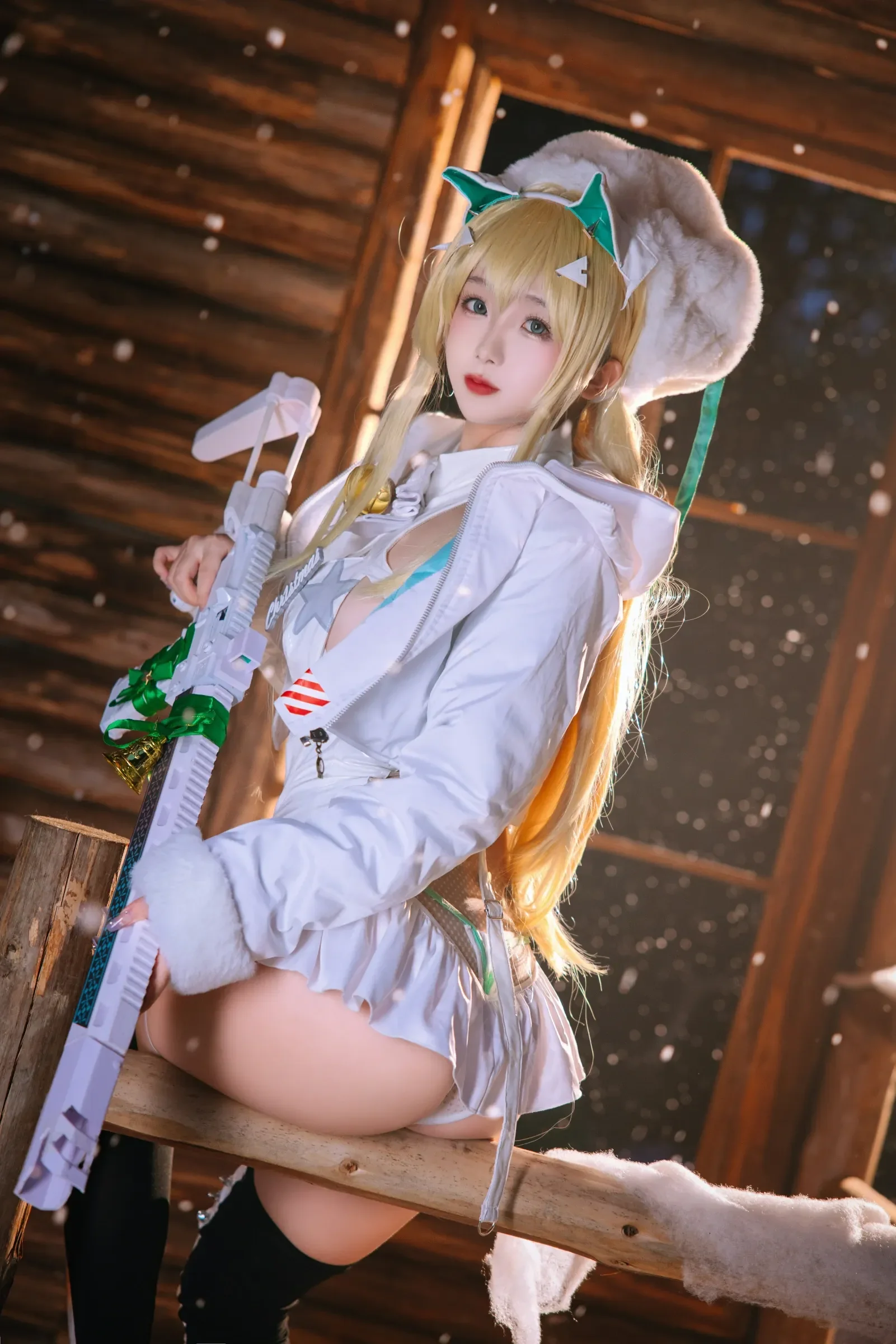 日奈娇 – 胜利女神 妮姬露菲 Cosplay-第9张