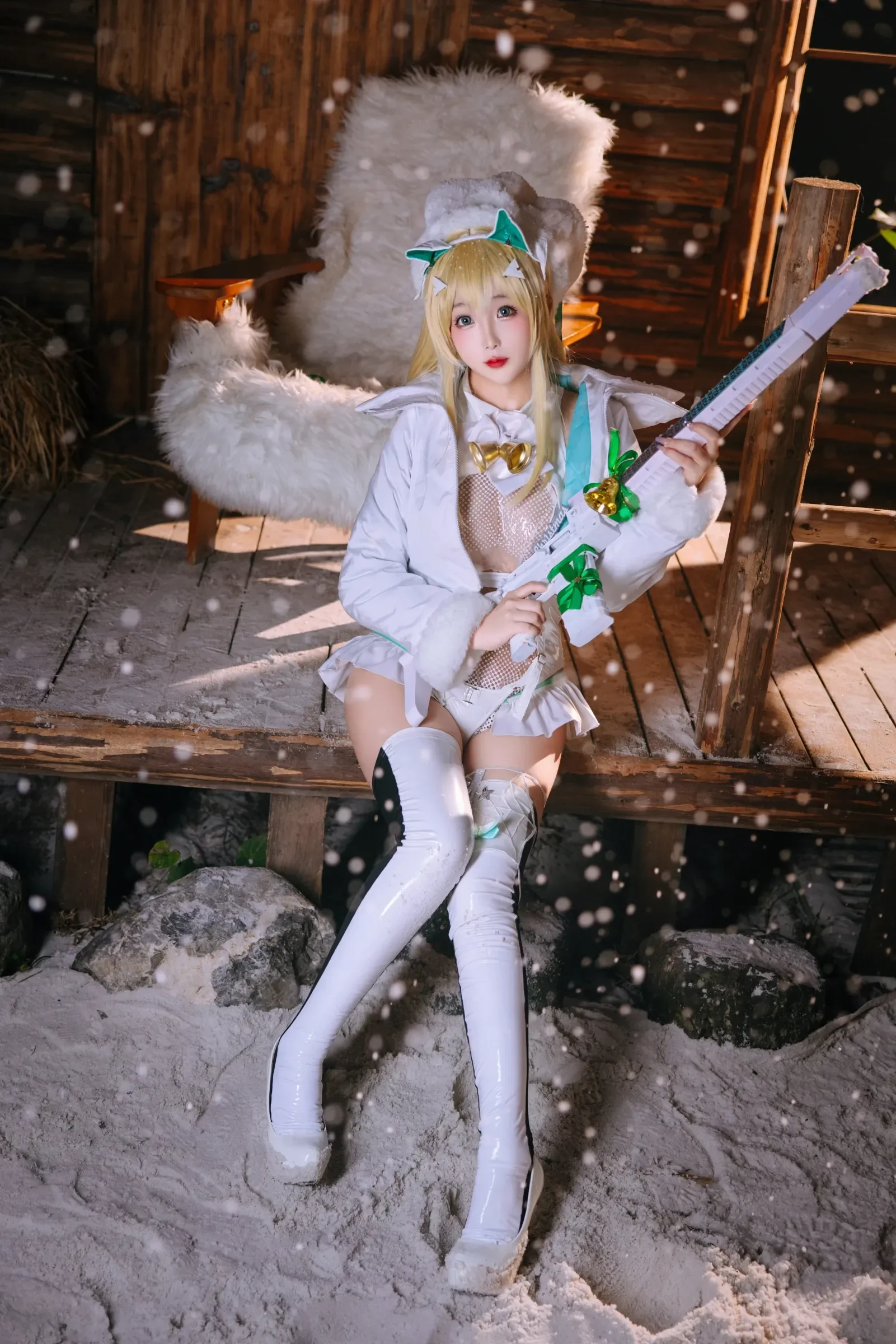 日奈娇 – 胜利女神 妮姬露菲 Cosplay-第11张
