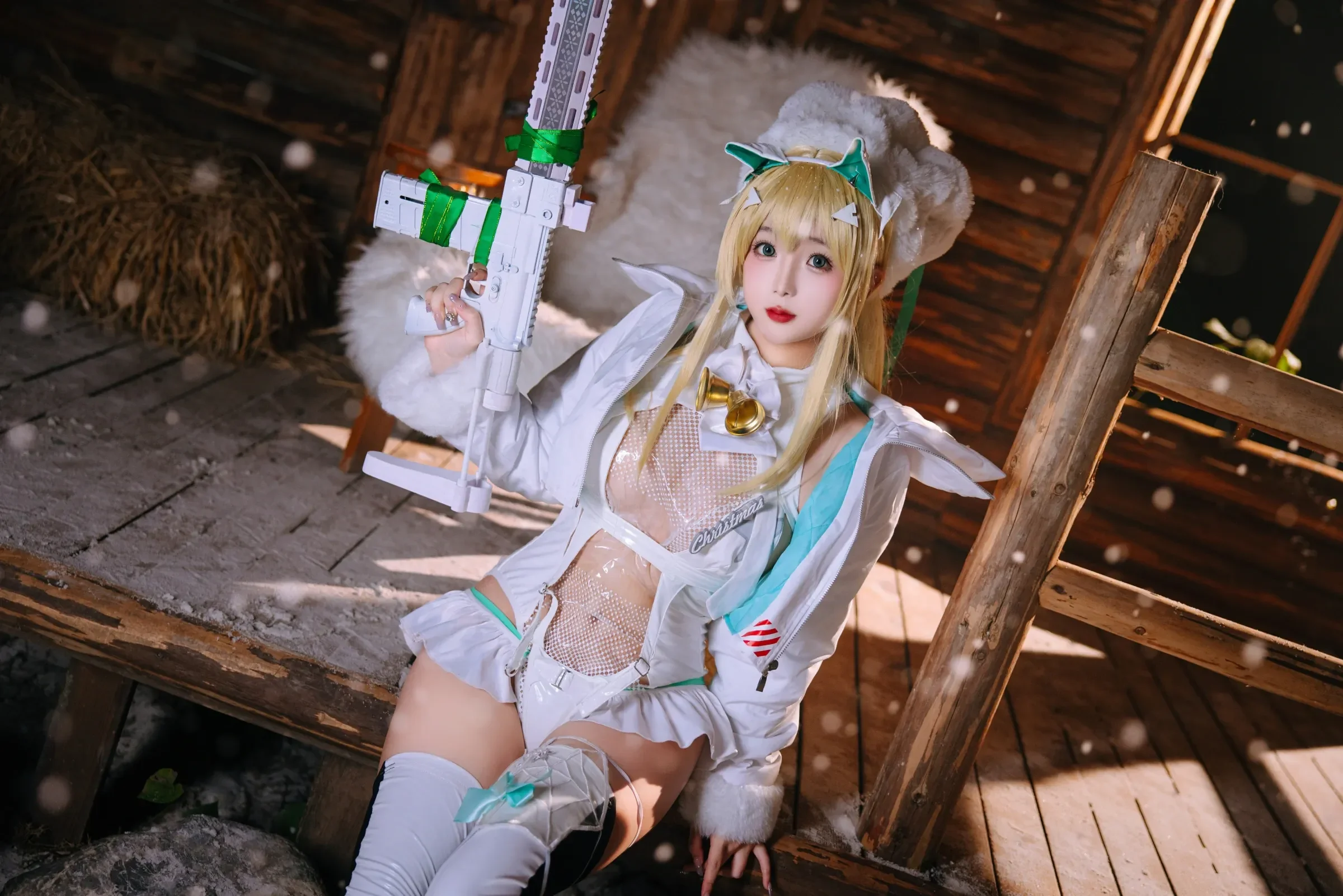 日奈娇 – 胜利女神 妮姬露菲 Cosplay-第12张