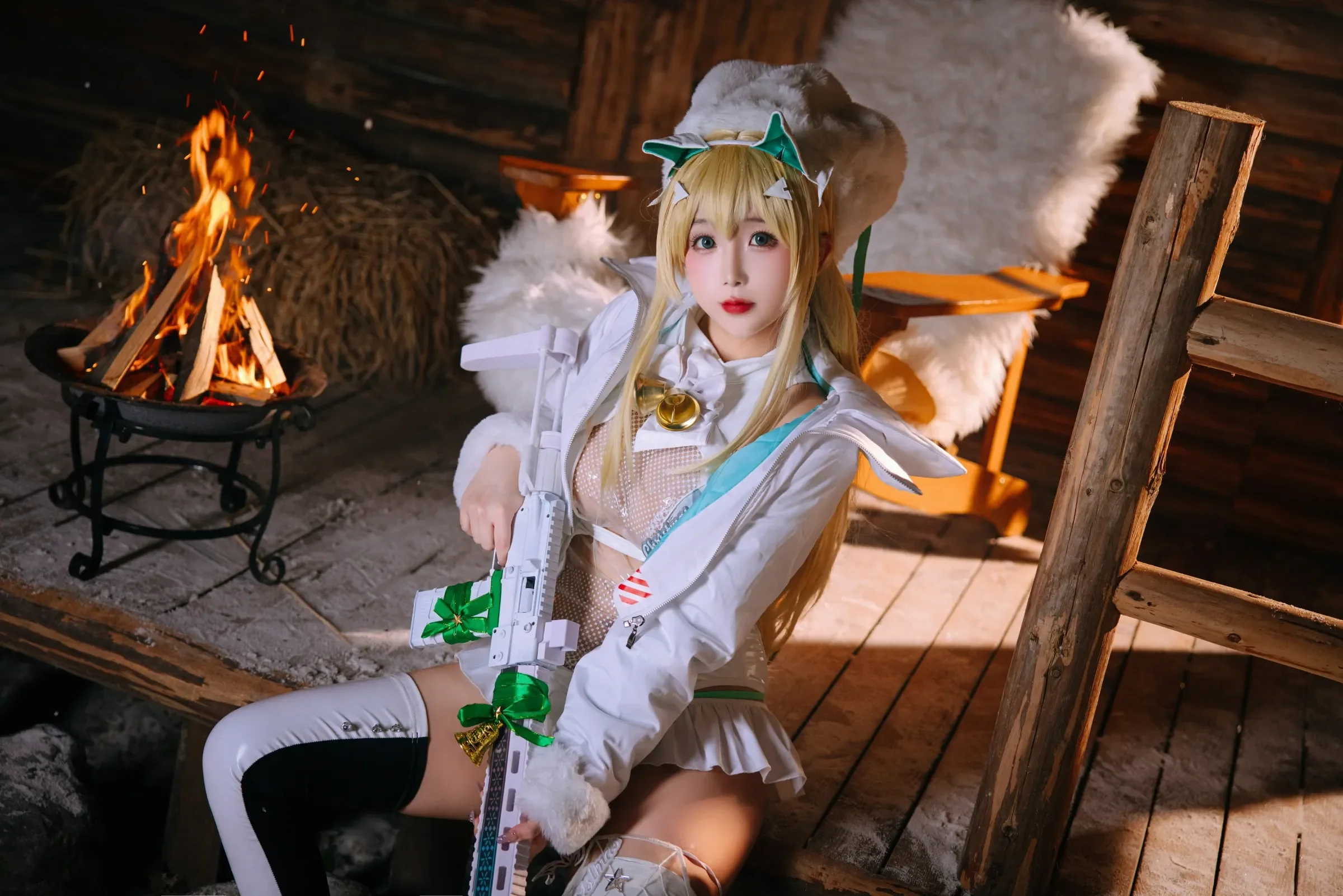 日奈娇 – 胜利女神 妮姬露菲 Cosplay-第14张