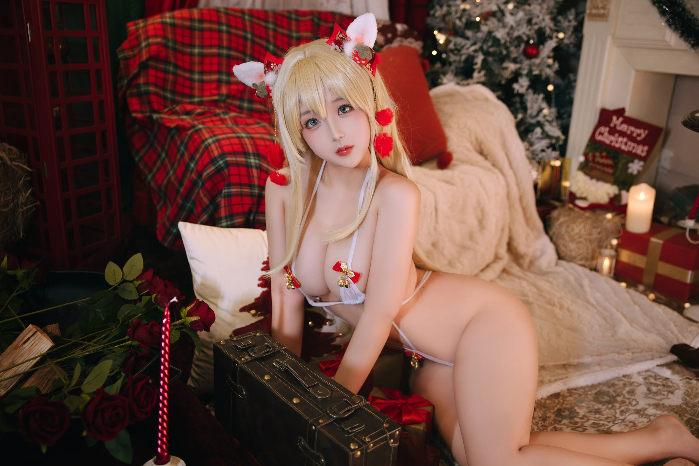 日奈娇 – 胜利女神 妮姬露菲 Cosplay-第35张