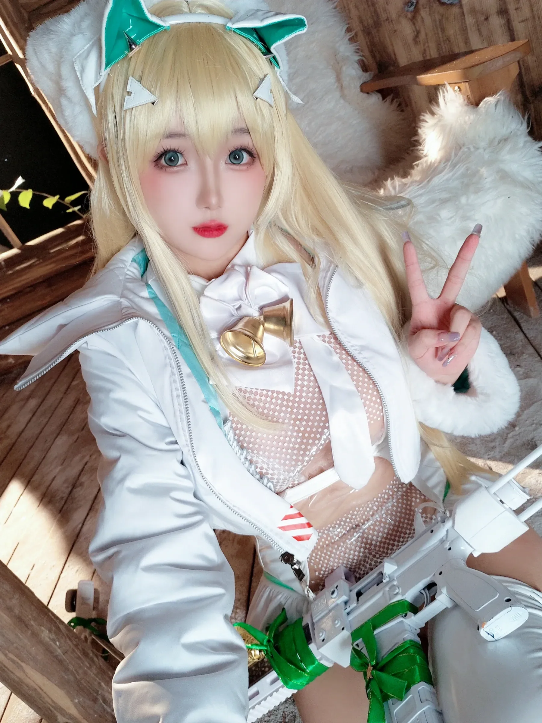 日奈娇 – 胜利女神 妮姬露菲 Cosplay-第56张