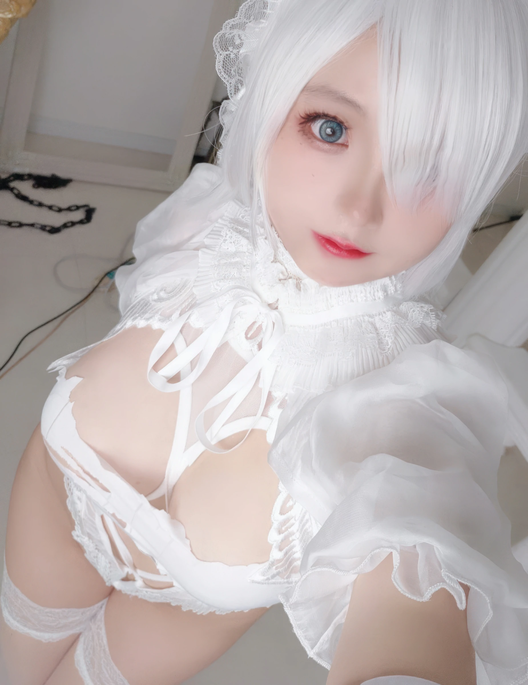 日奈娇 – 白色花嫁 Cosplay-第41张