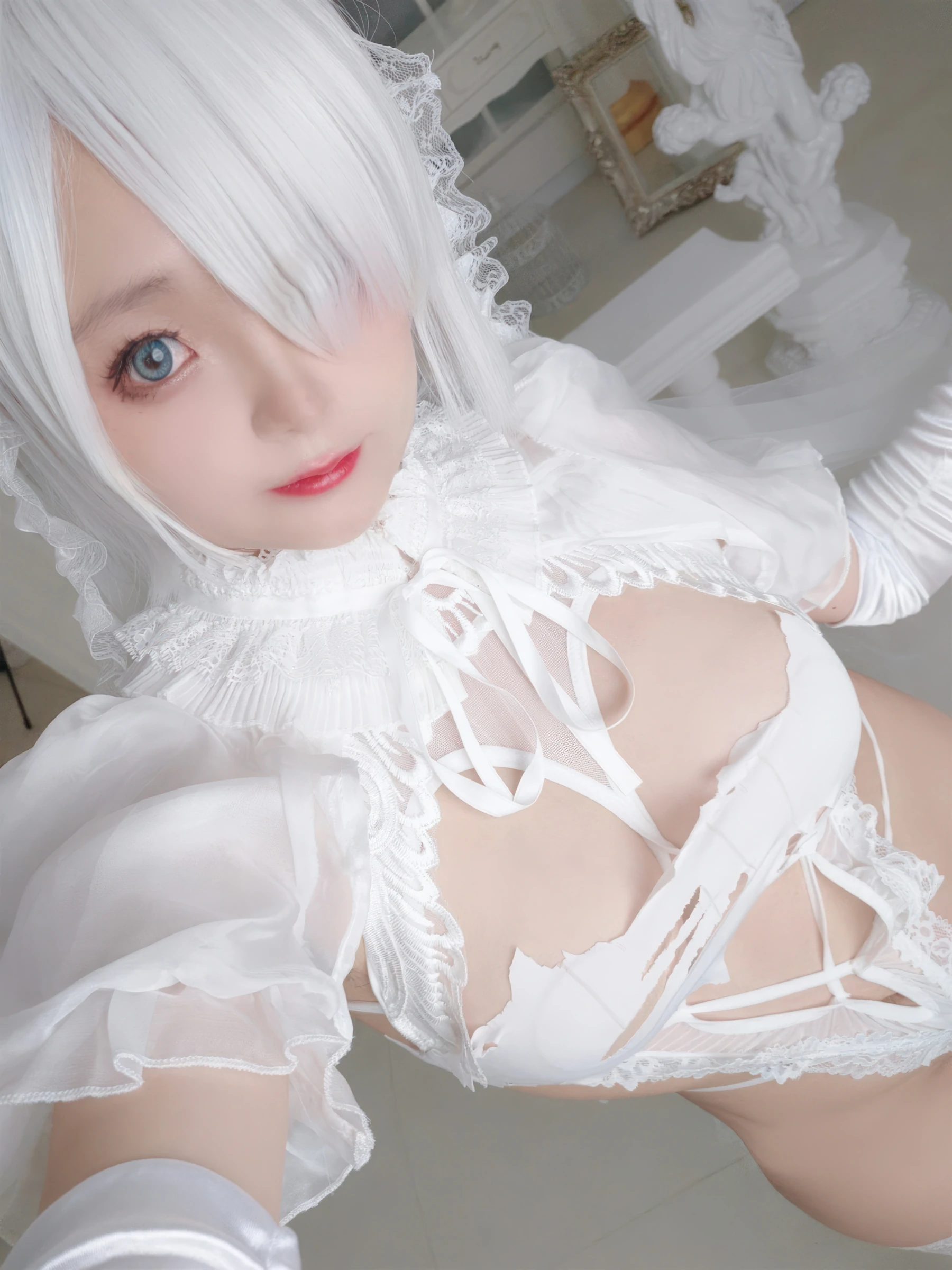 日奈娇 – 白色花嫁 Cosplay-第47张
