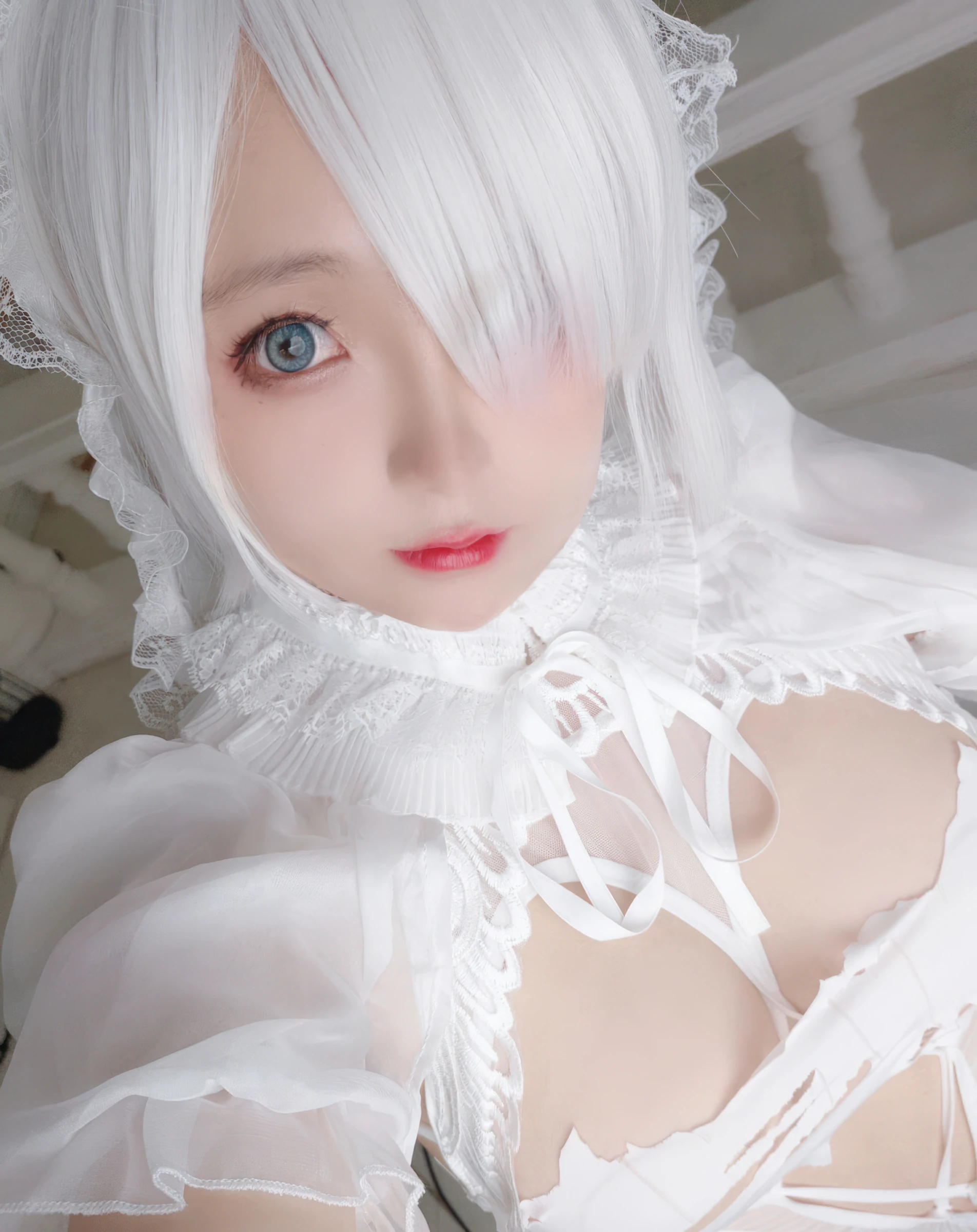 日奈娇 – 白色花嫁 Cosplay-第49张