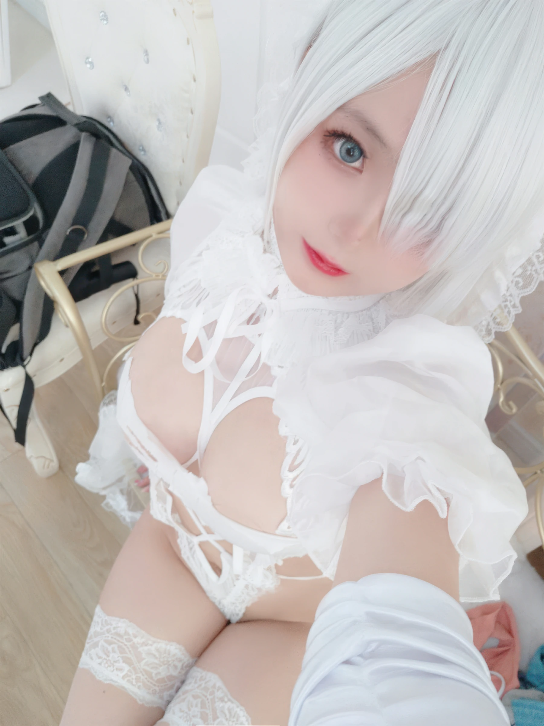 日奈娇 – 白色花嫁 Cosplay-第58张