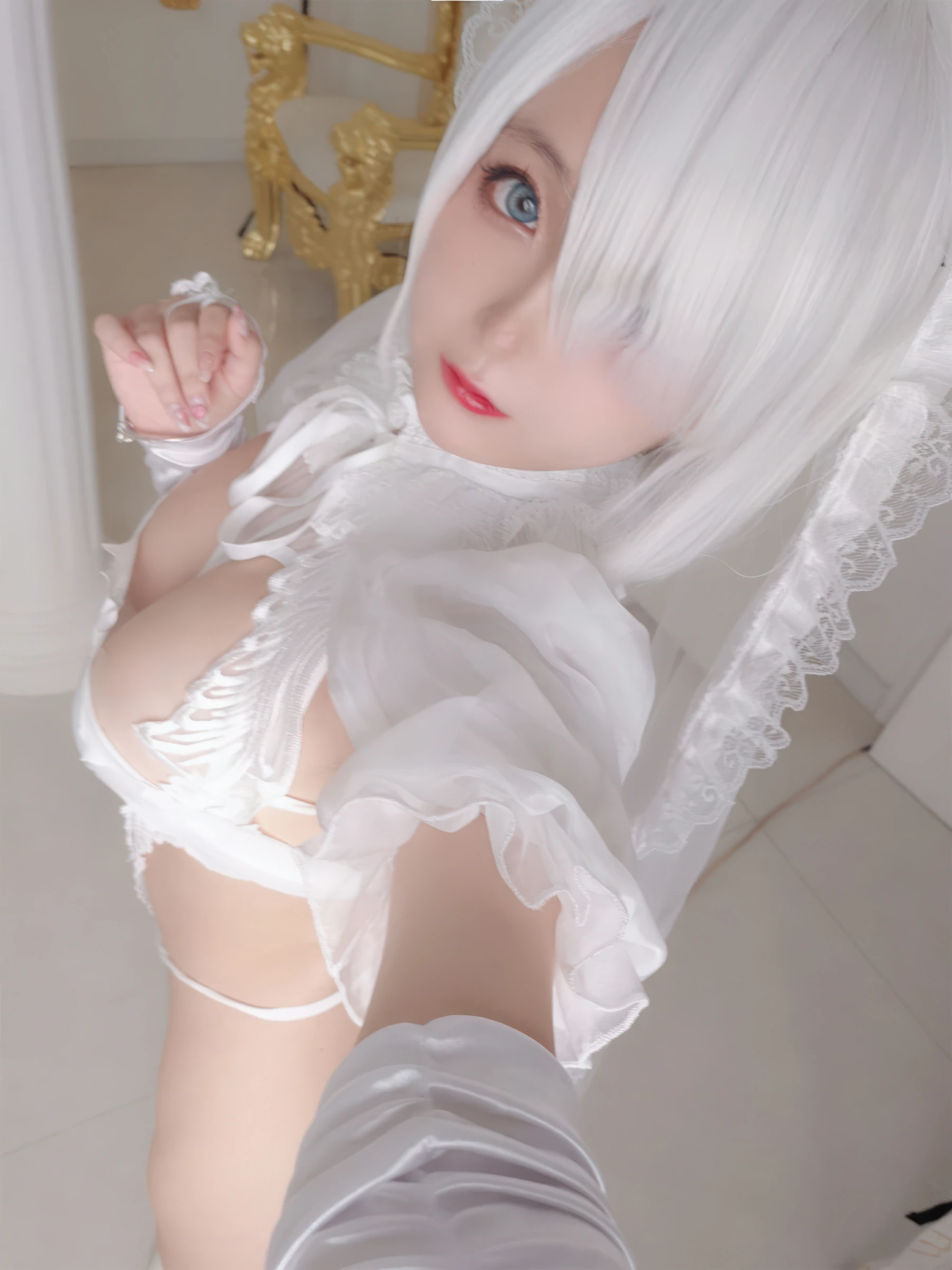 日奈娇 – 白色花嫁 Cosplay-第65张