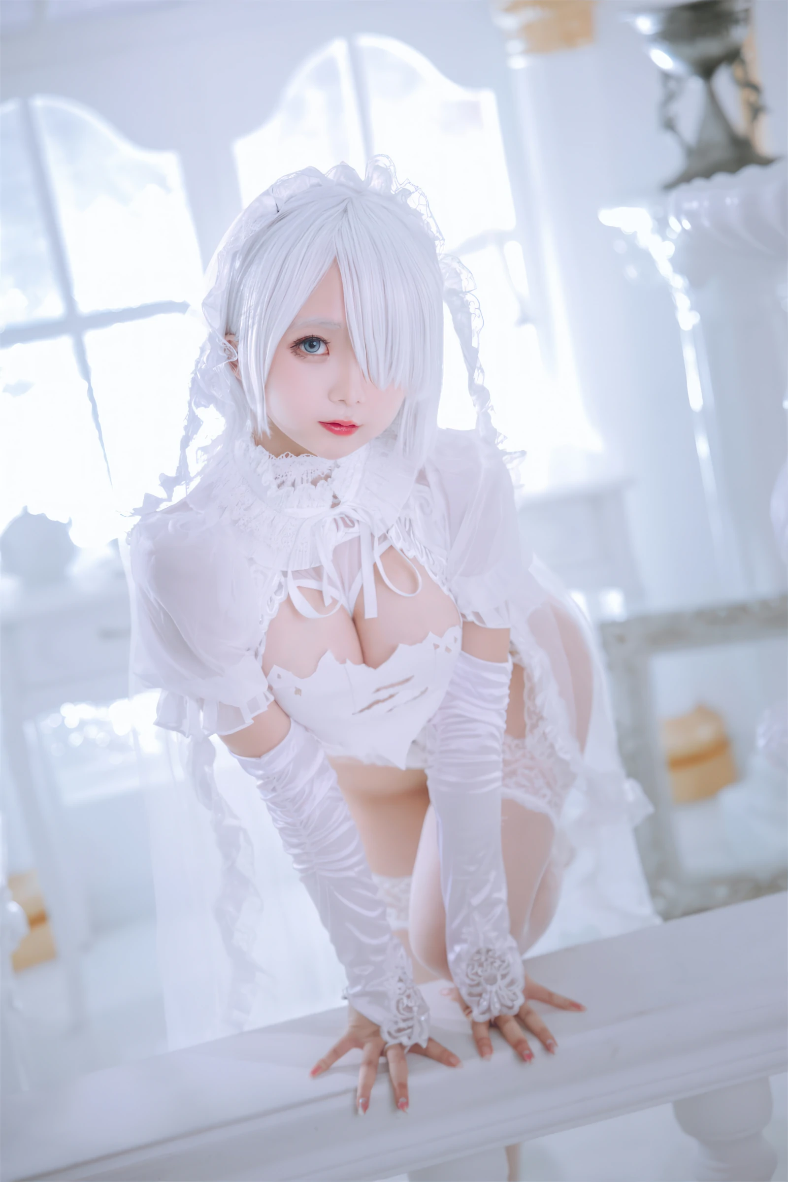 日奈娇 – 白色花嫁 Cosplay-第67张