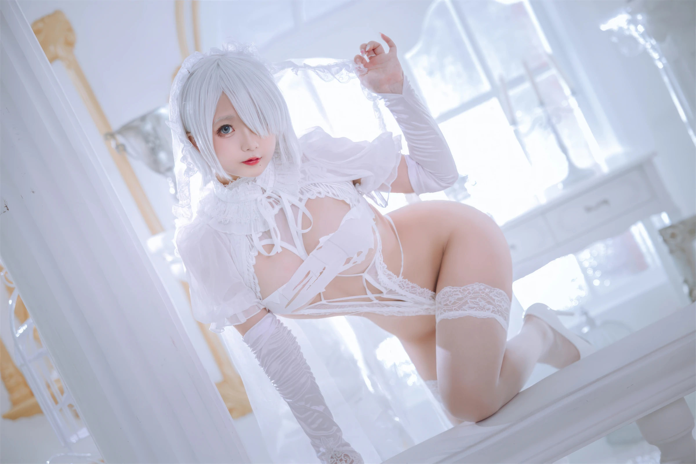 日奈娇 – 白色花嫁 Cosplay-第68张