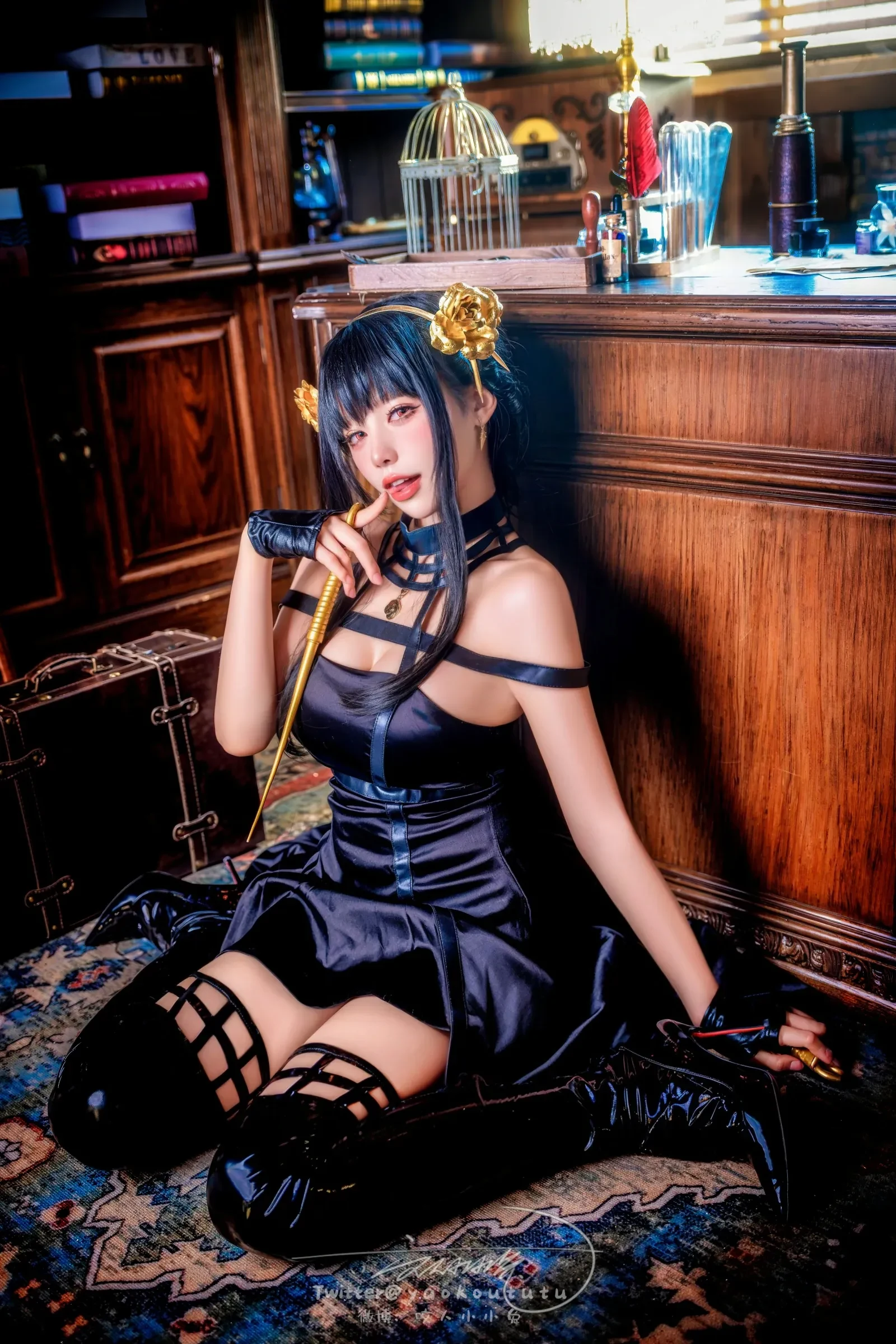咬人小小兔(咬一口兔娘) – 3月作品 约尔太太 Cosplay-第6张