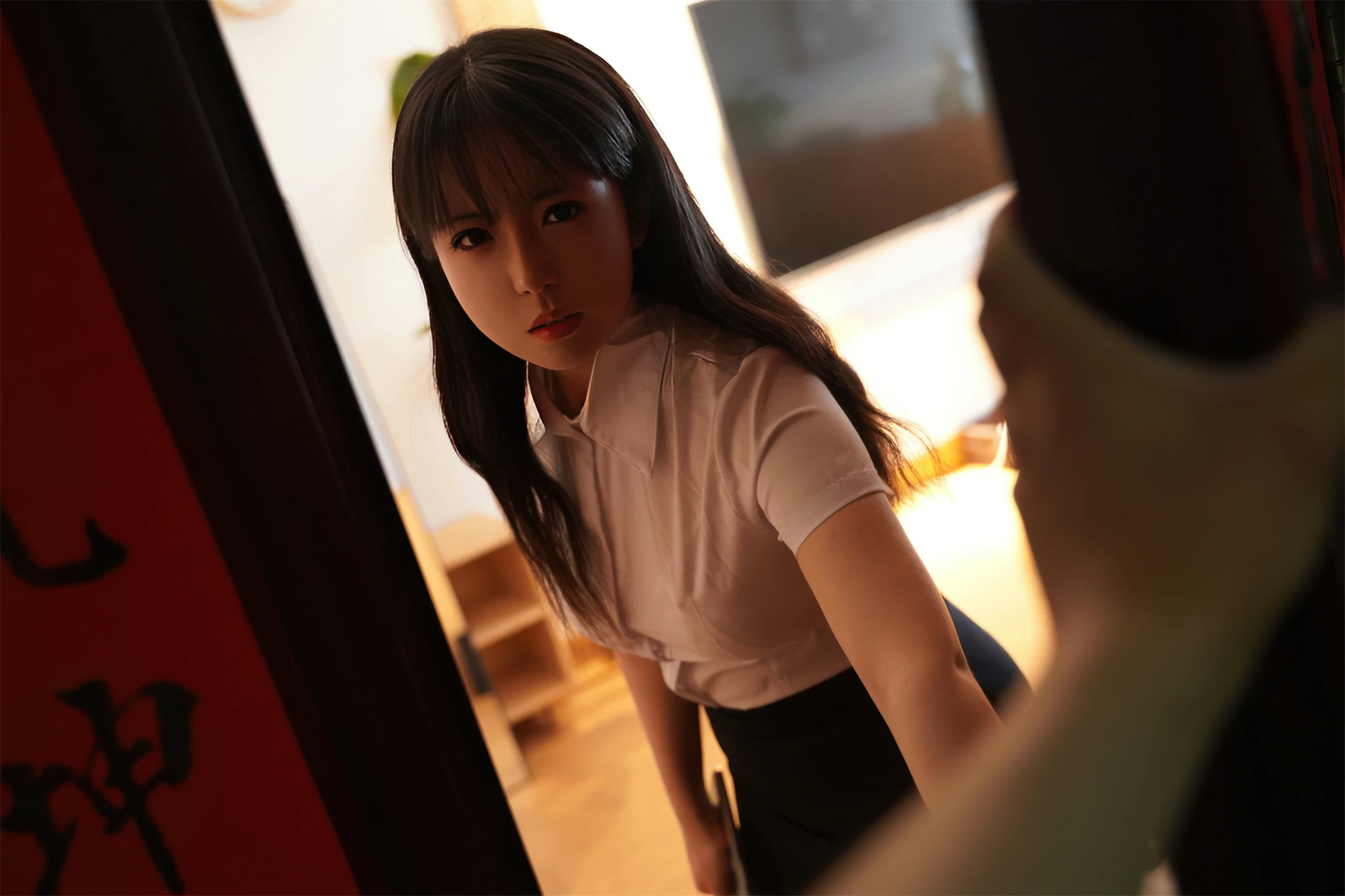 虎森森 – 下班后的OL Cosplay-第3张