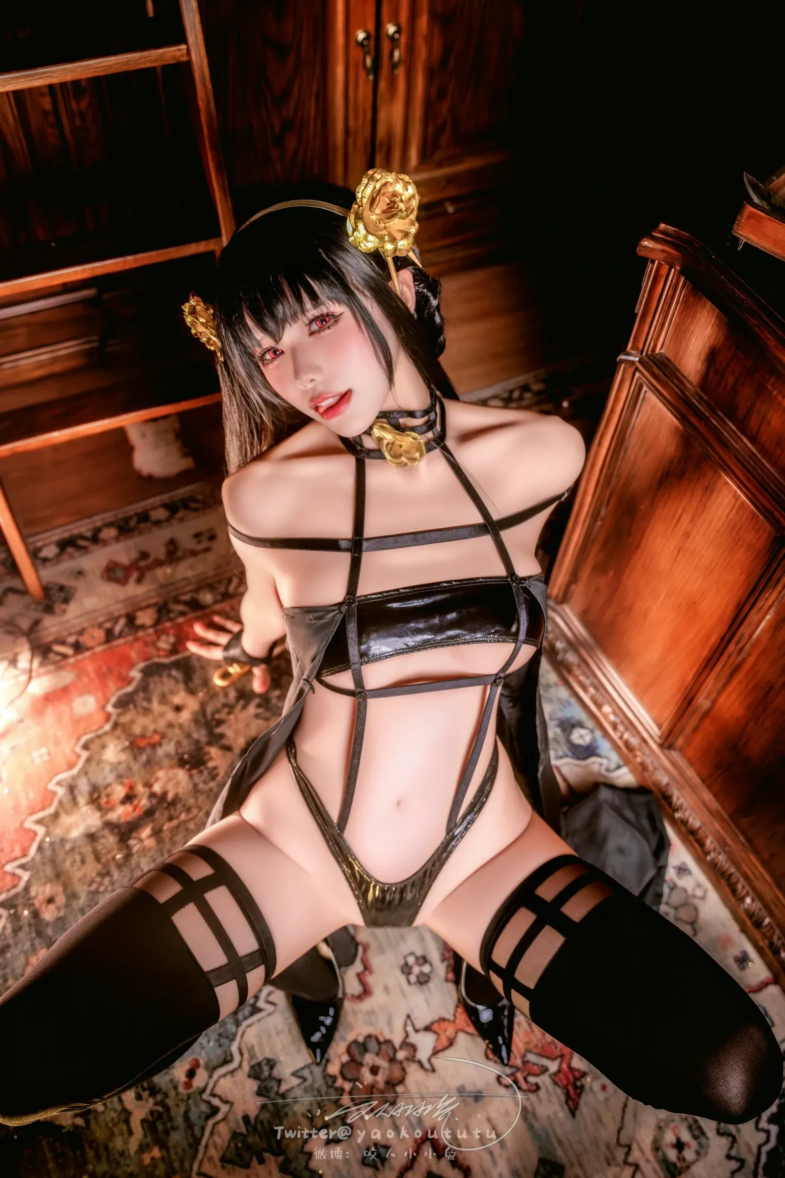 咬人小小兔(咬一口兔娘) – 3月作品 约尔太太 Cosplay-第46张