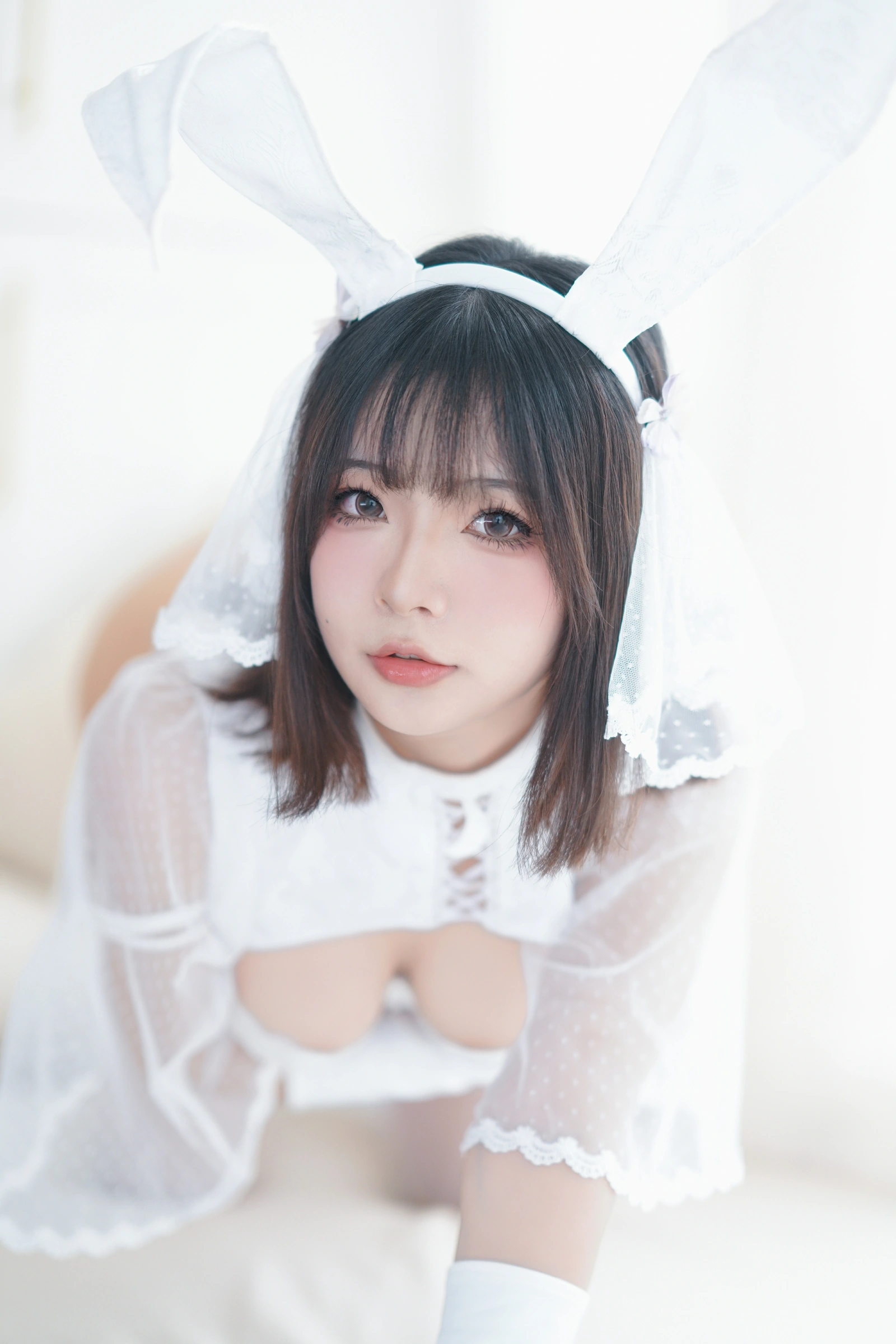 yuuhui玉汇 – 雪兔 Cosplay-第8张
