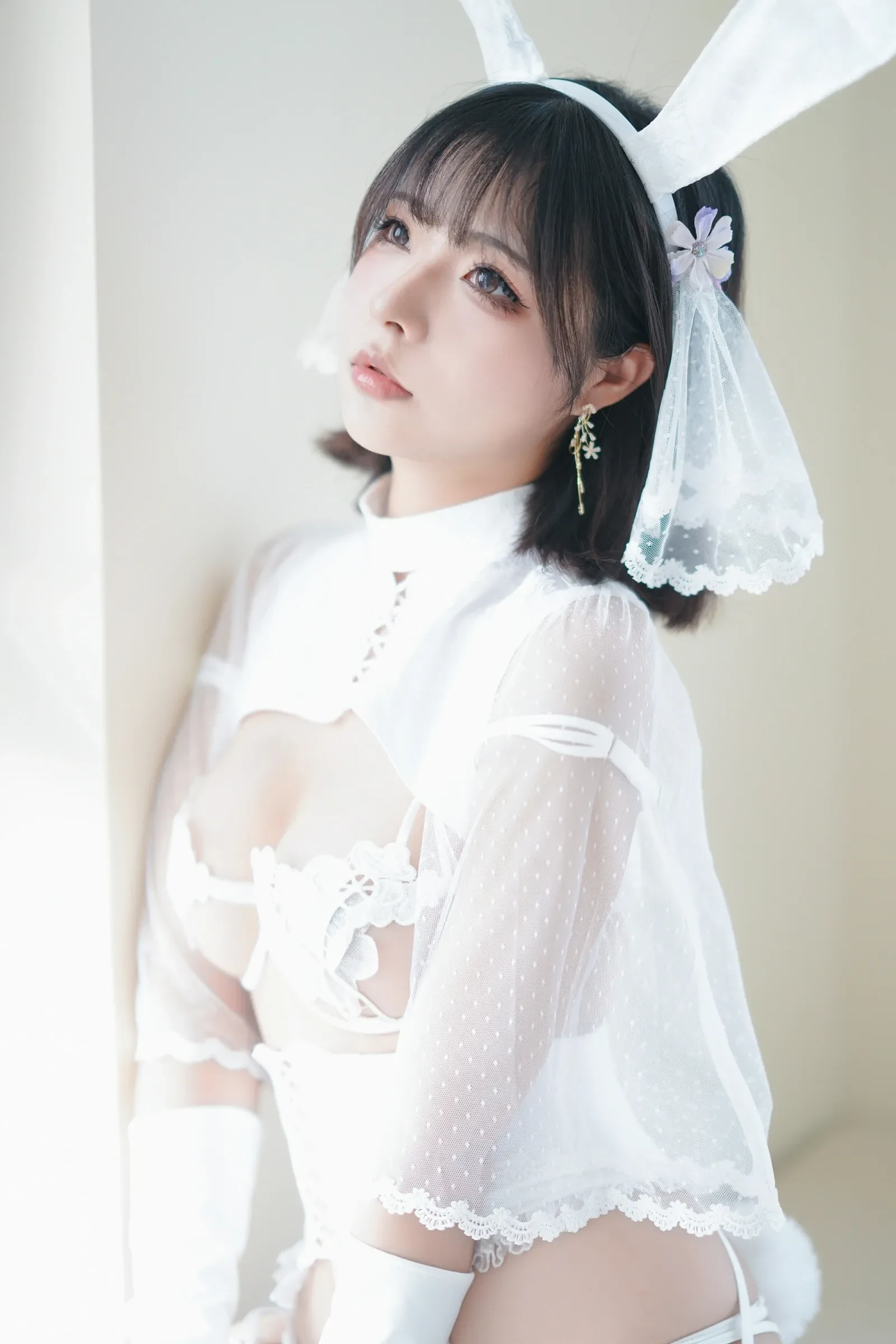 yuuhui玉汇 – 雪兔 Cosplay-第11张
