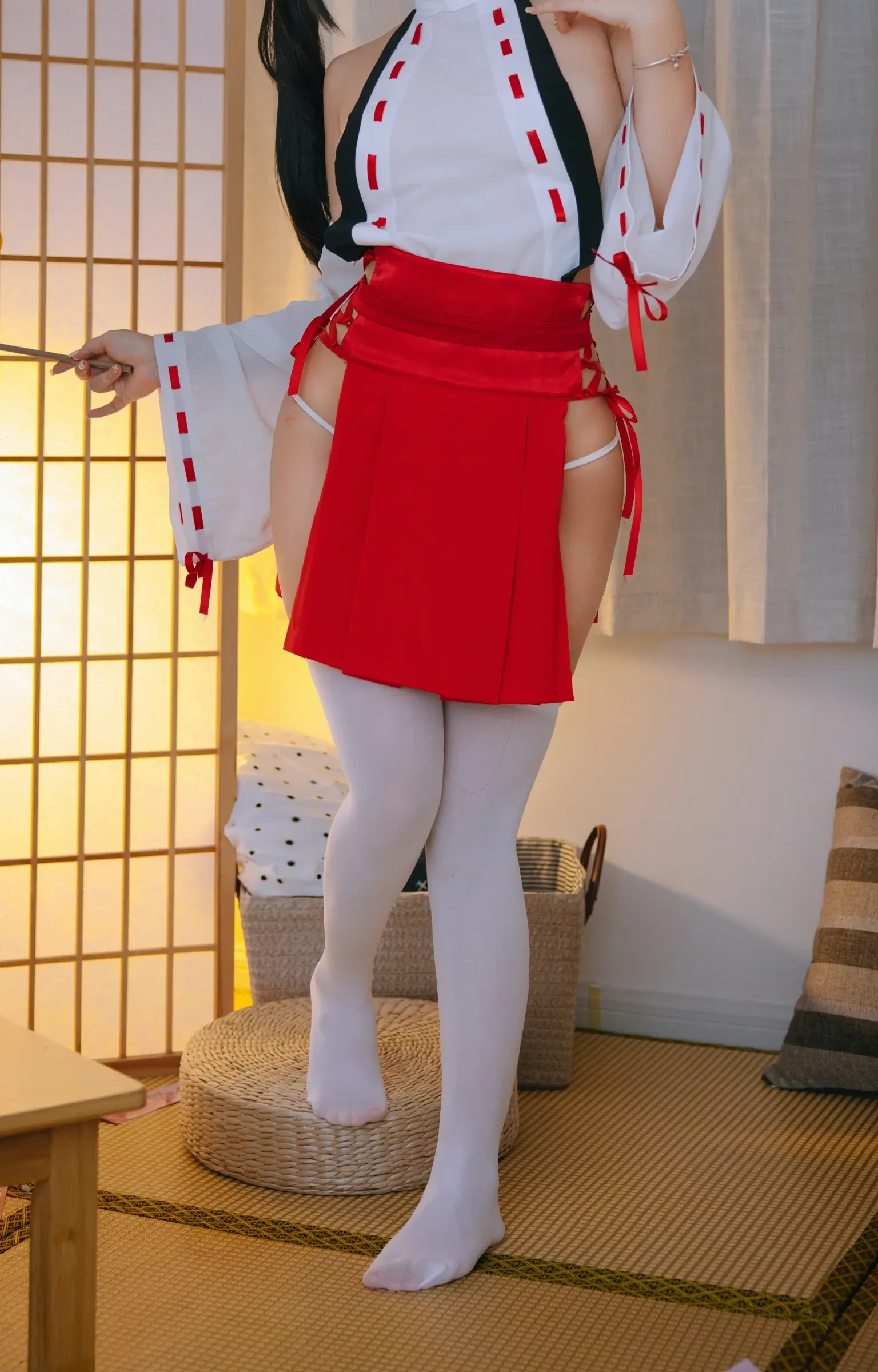日奈娇 – 御币巫女 Cosplay-第36张