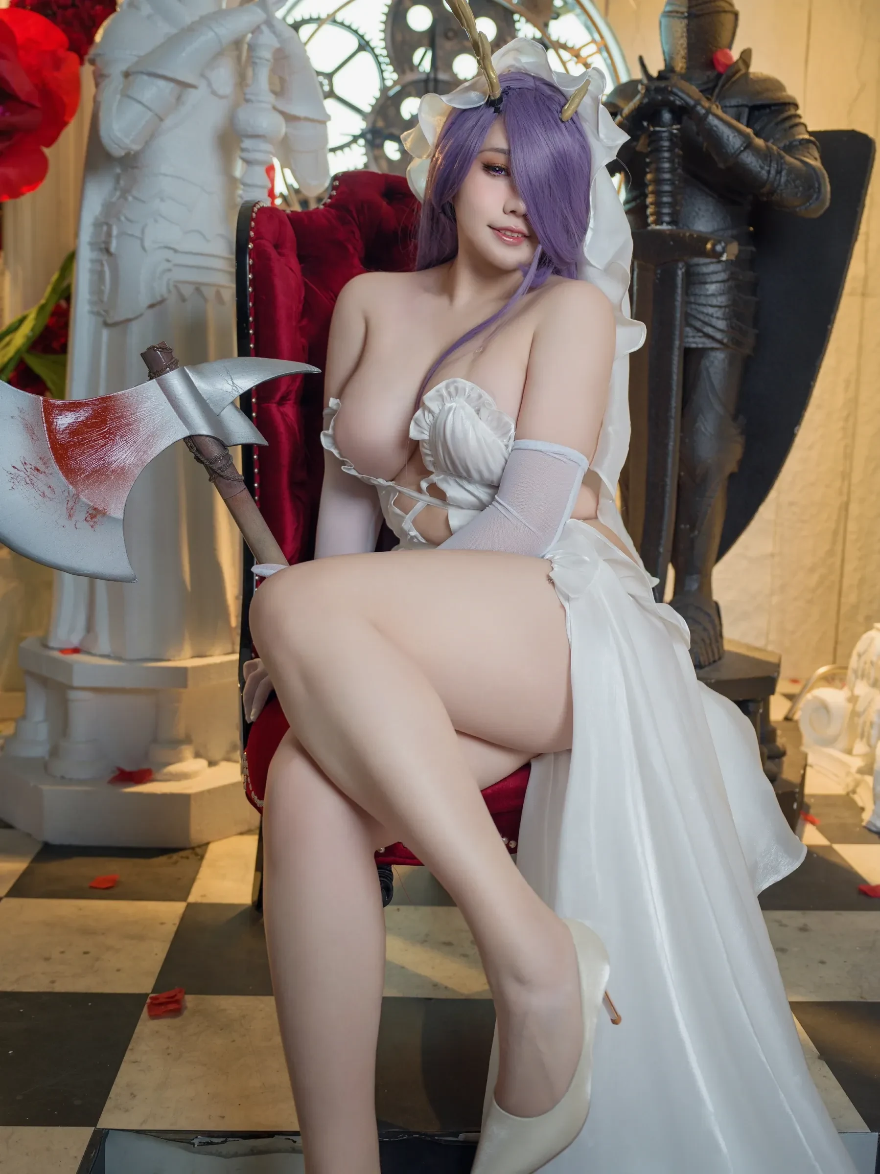 麻花麻花酱 – 金鹿号 Cosplay-第11张