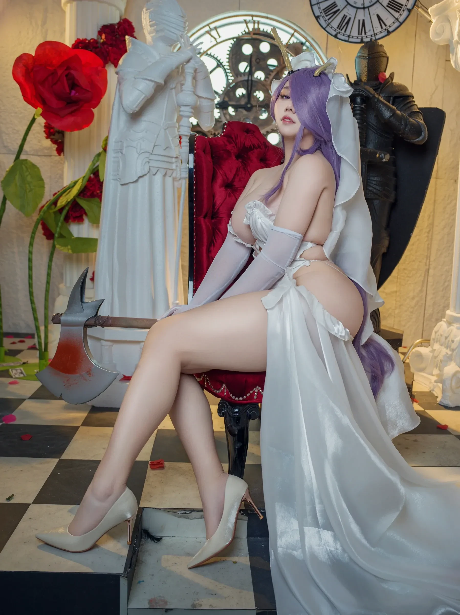 麻花麻花酱 – 金鹿号 Cosplay-第13张