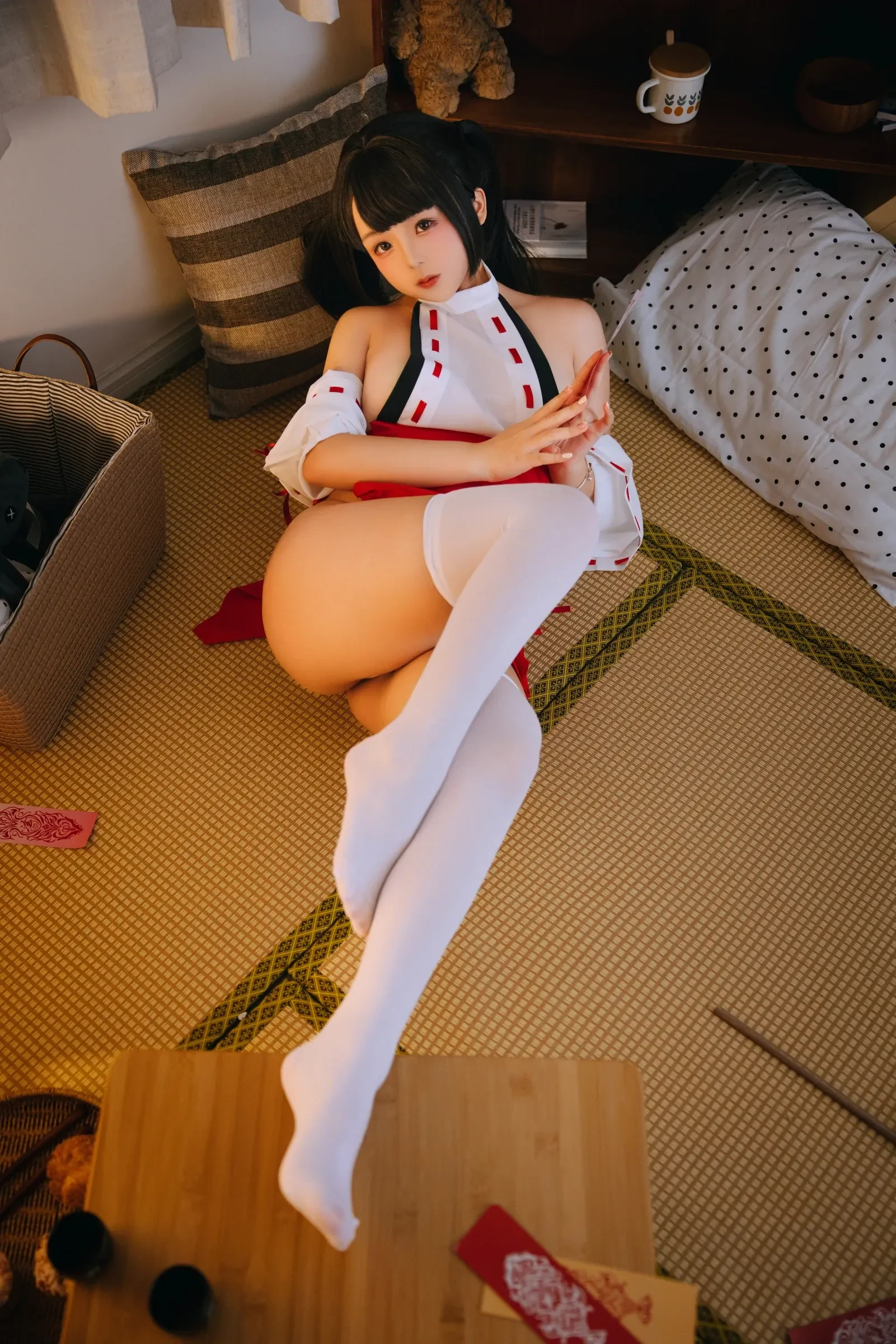 日奈娇 – 御币巫女 Cosplay-第57张