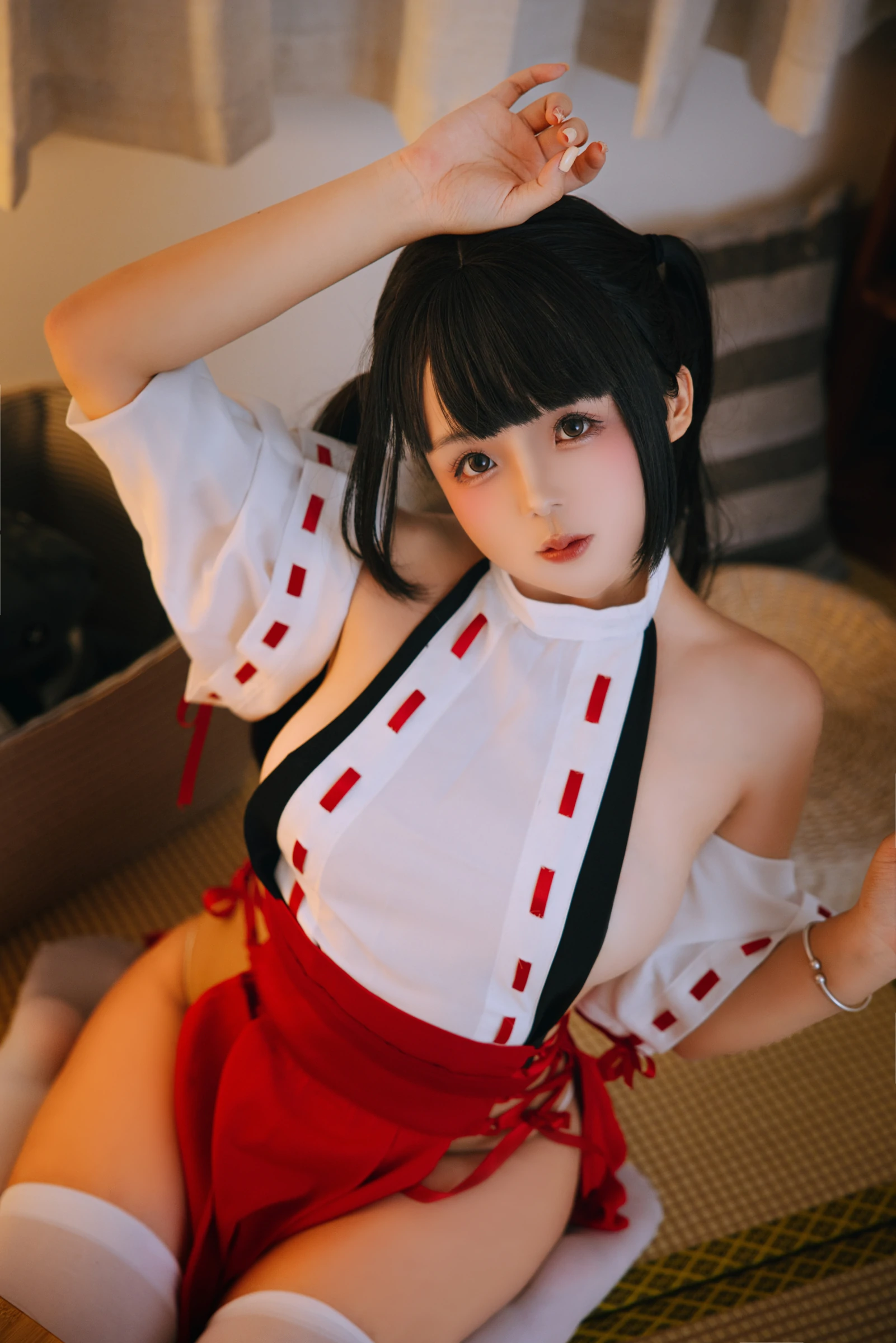 日奈娇 – 御币巫女 Cosplay-第58张