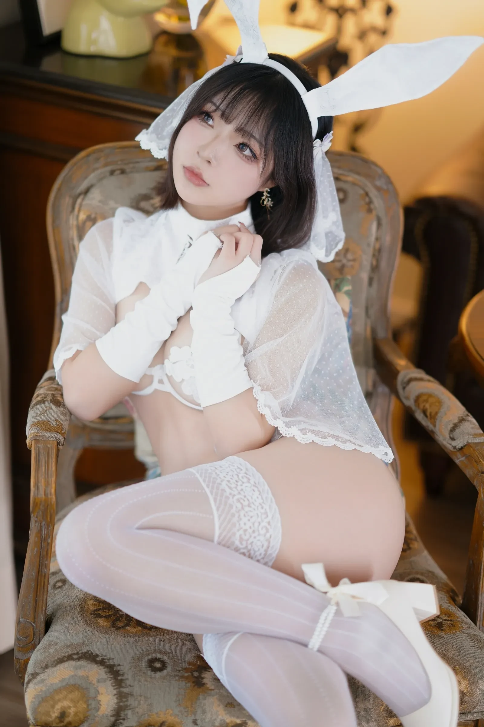 yuuhui玉汇 – 雪兔 Cosplay-第90张