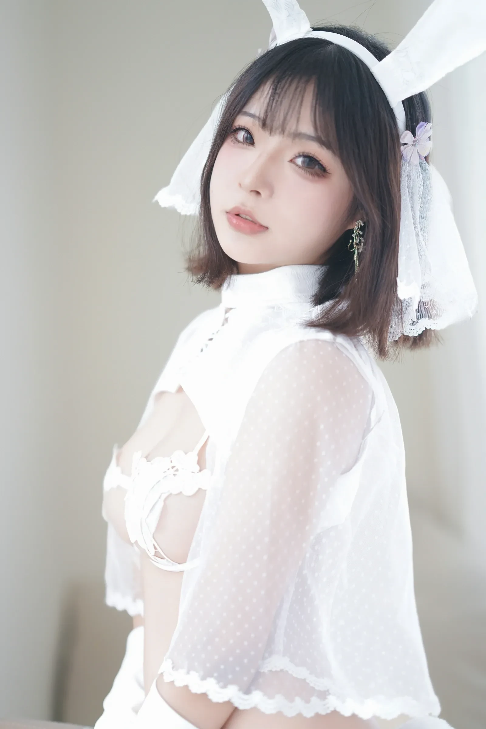 yuuhui玉汇 – 雪兔 Cosplay-第98张