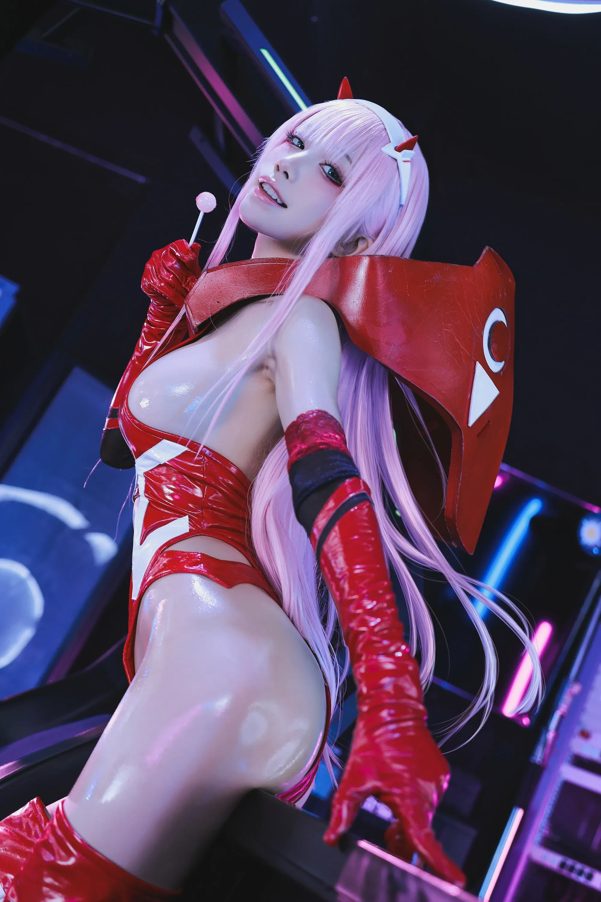 水淼Aqua – DARLING in the FRANXX Cosplay-第17张