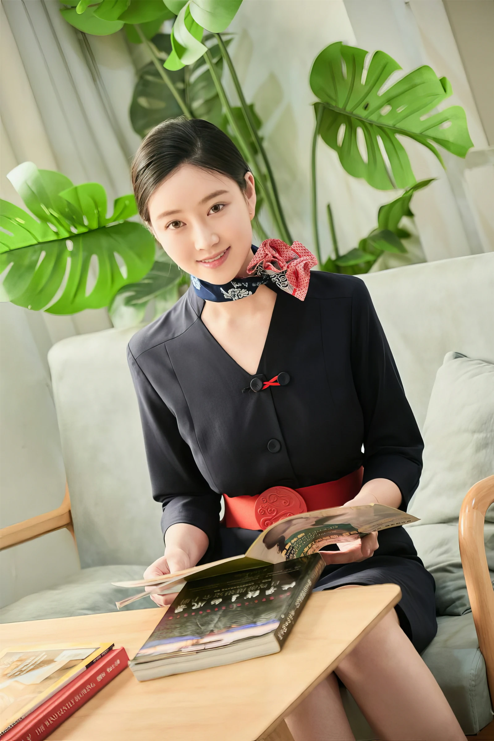 年年Nnian – 空姐制服 Cosplay-第79张