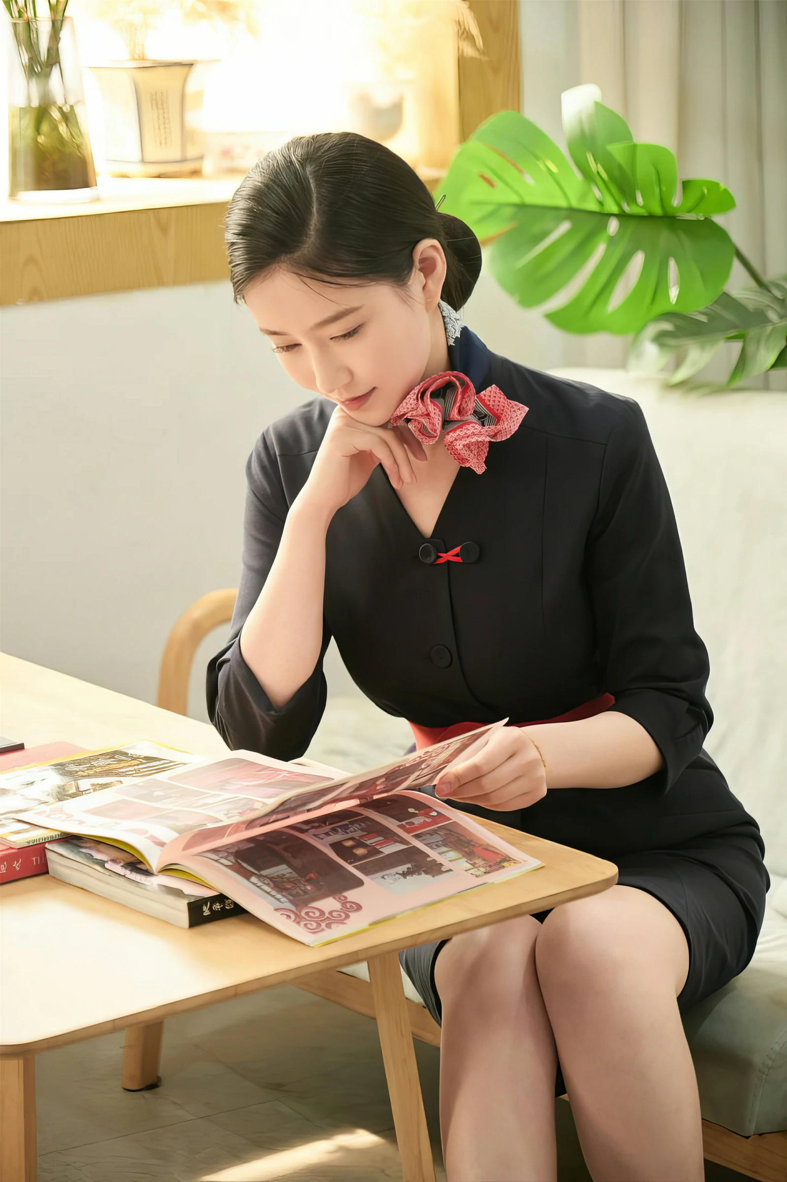 年年Nnian – 空姐制服 Cosplay-第78张