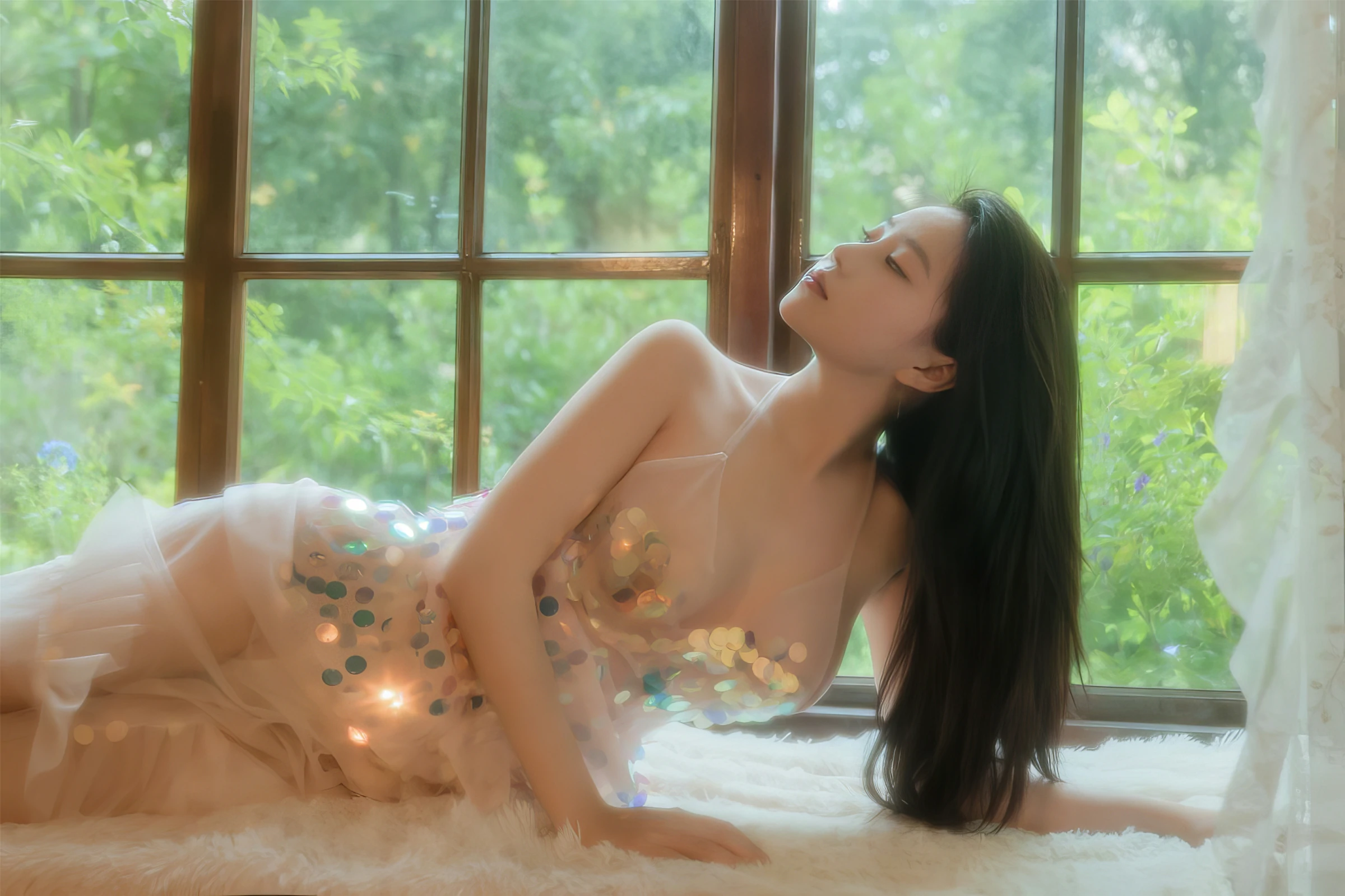 年年Nnian – 亮片透明礼服 Cosplay-第47张