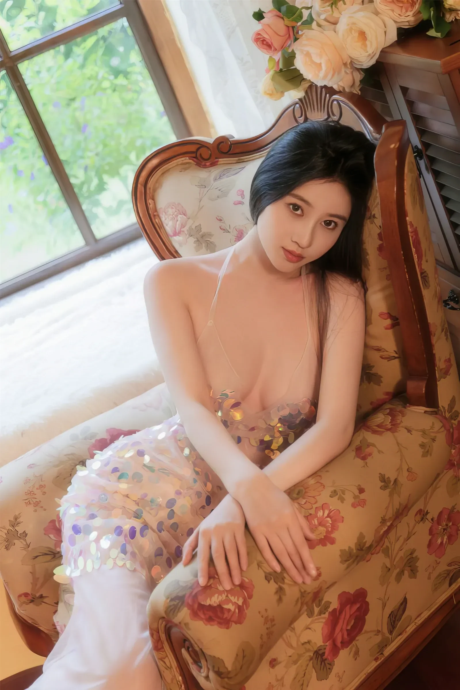 年年Nnian – 亮片透明礼服 Cosplay-第54张