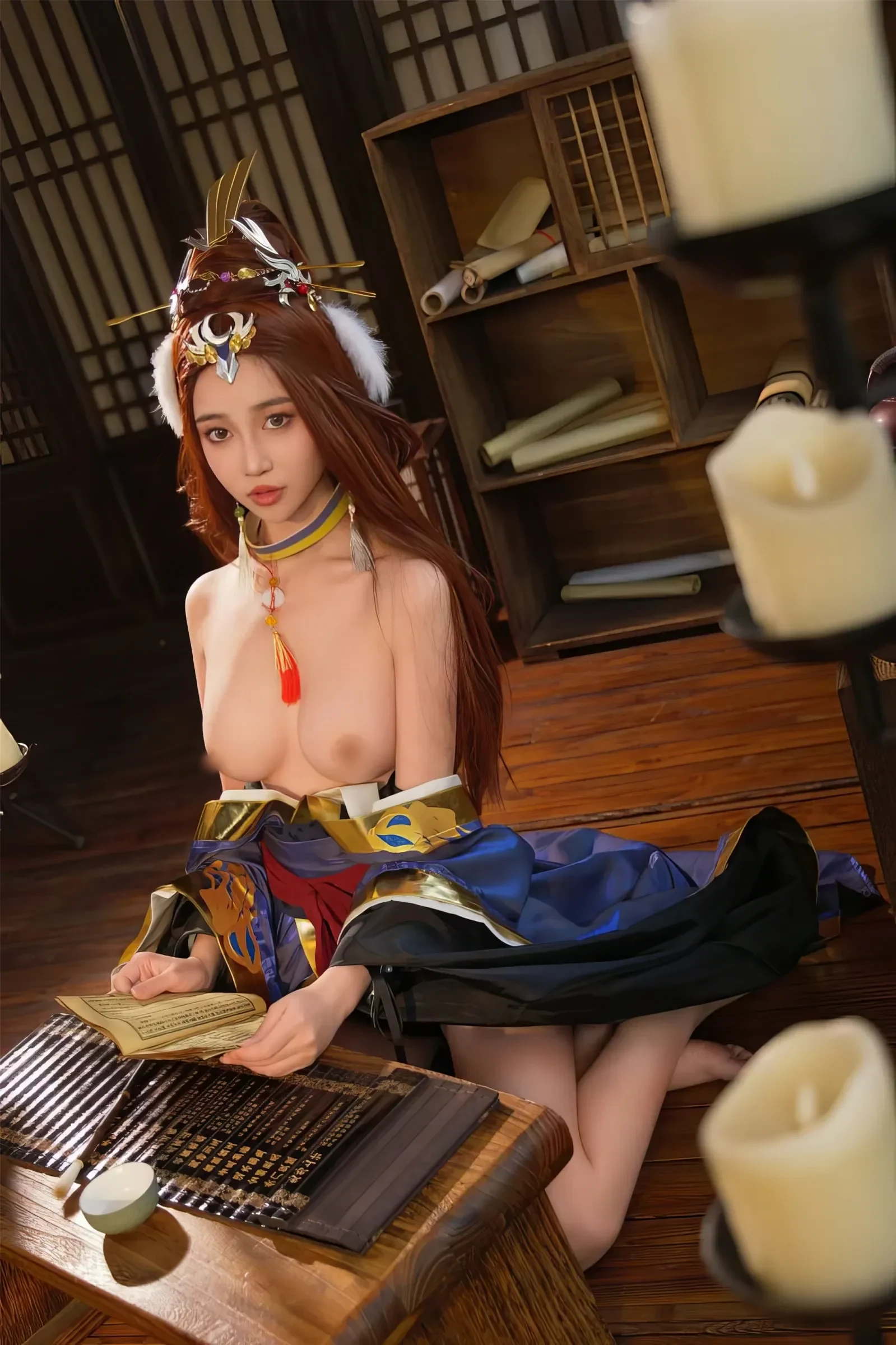 年年Nnian – 蔡文姬 Cosplay-第14张