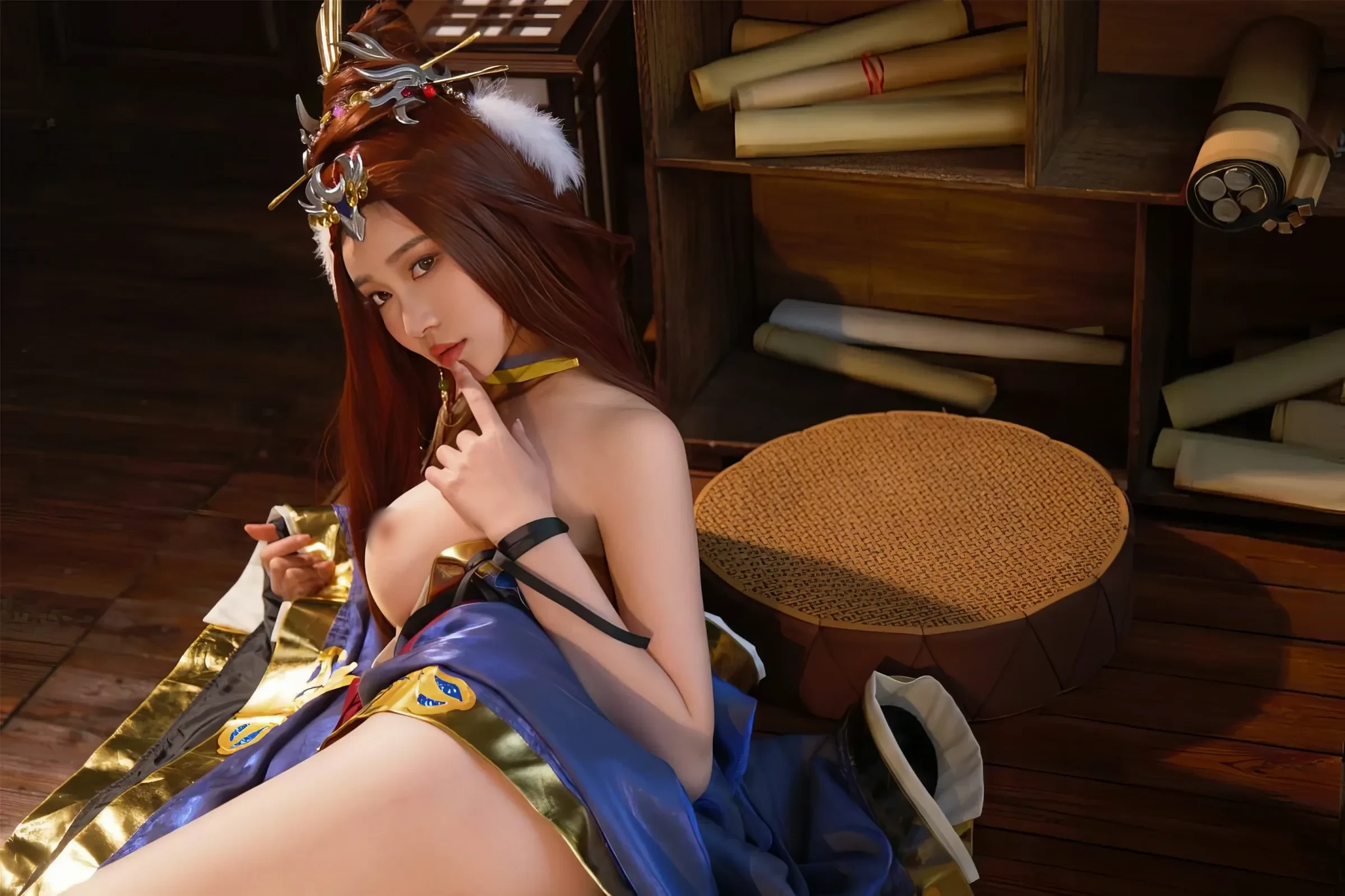 年年Nnian – 蔡文姬 Cosplay-第44张
