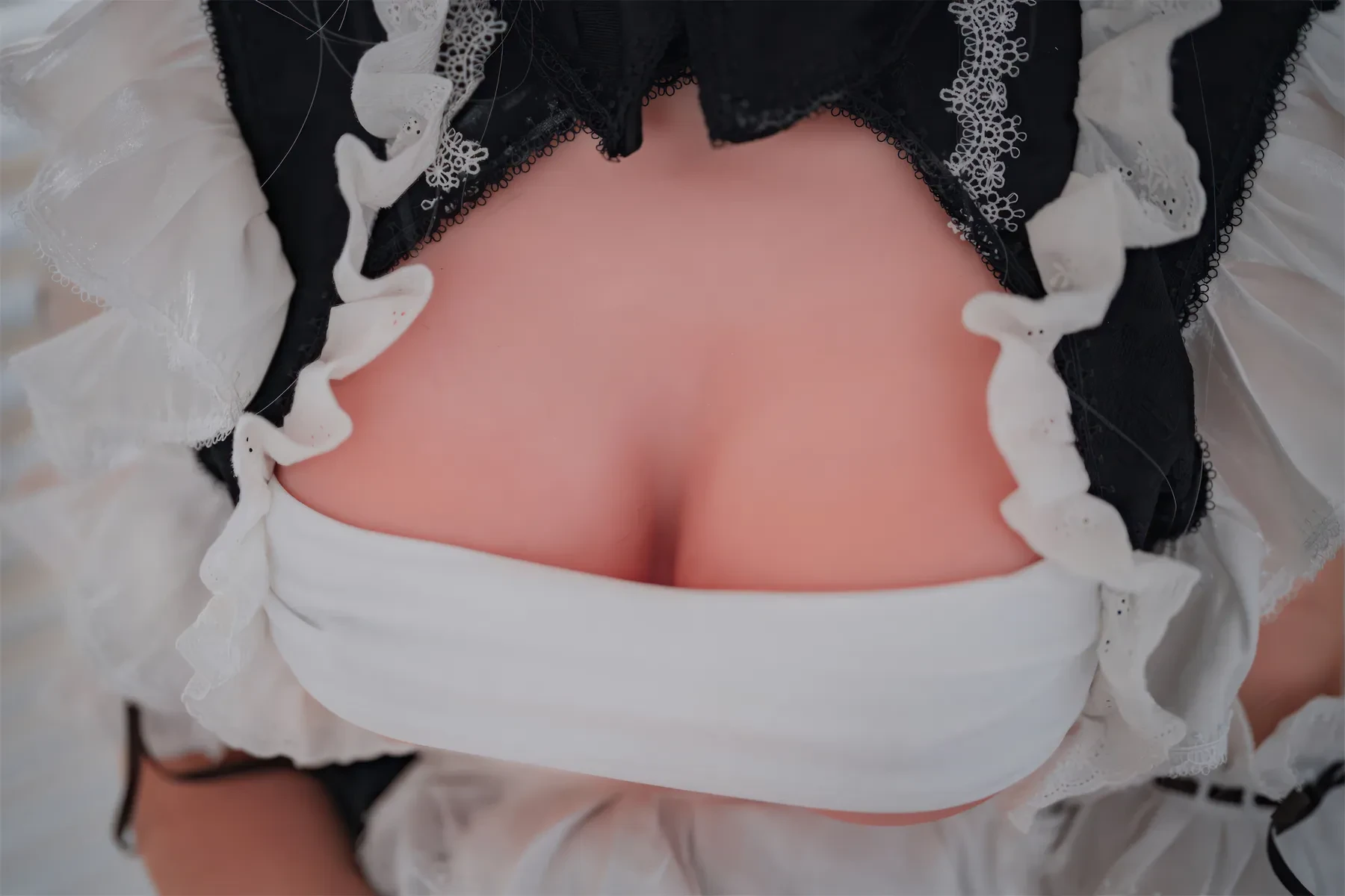 轩萧学姐 – 碧蓝航线 埃吉尔女仆 Cosplay-第46张