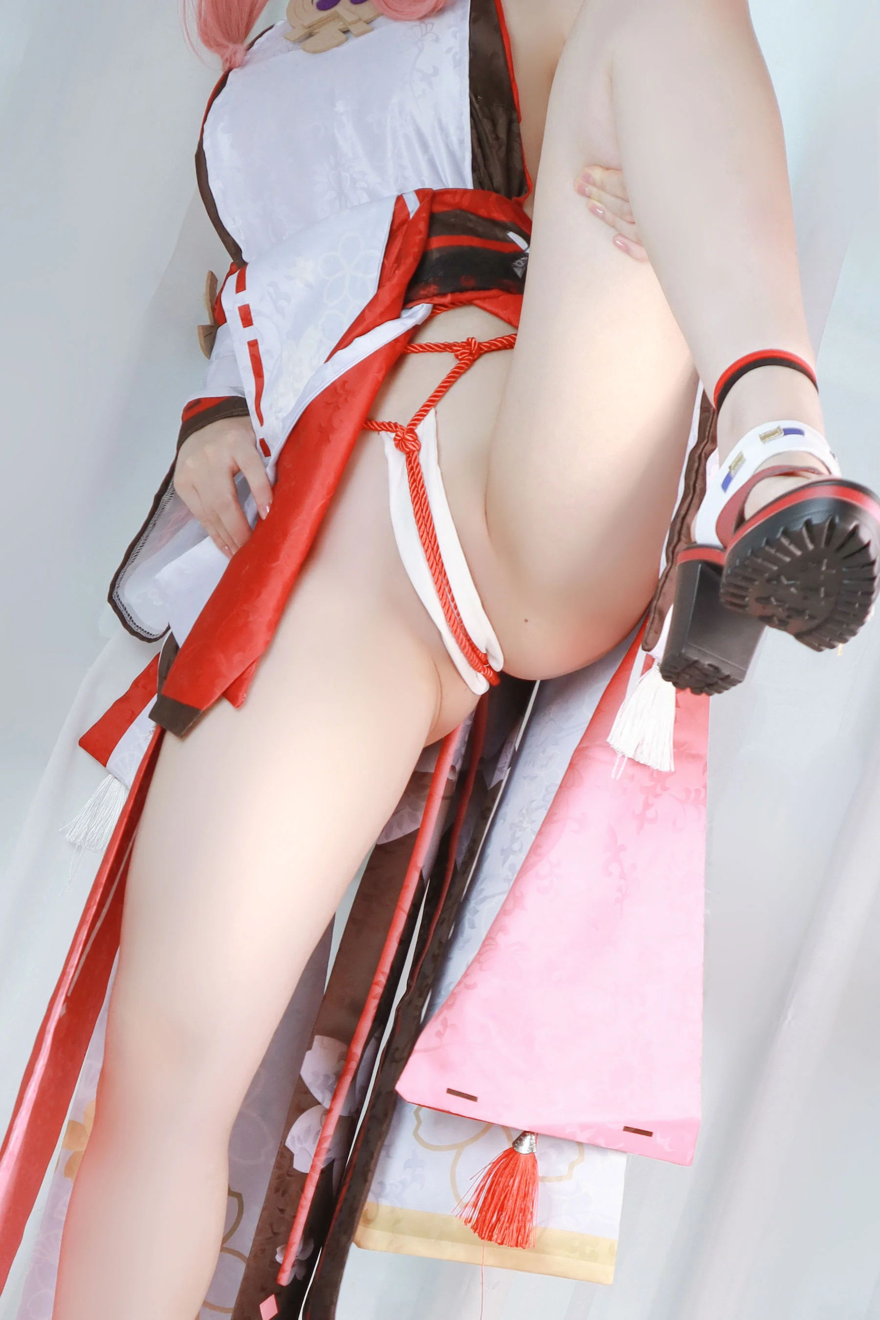 Asagiriai 愛ちゃん – 原神 八重神子 Cosplay-第12张