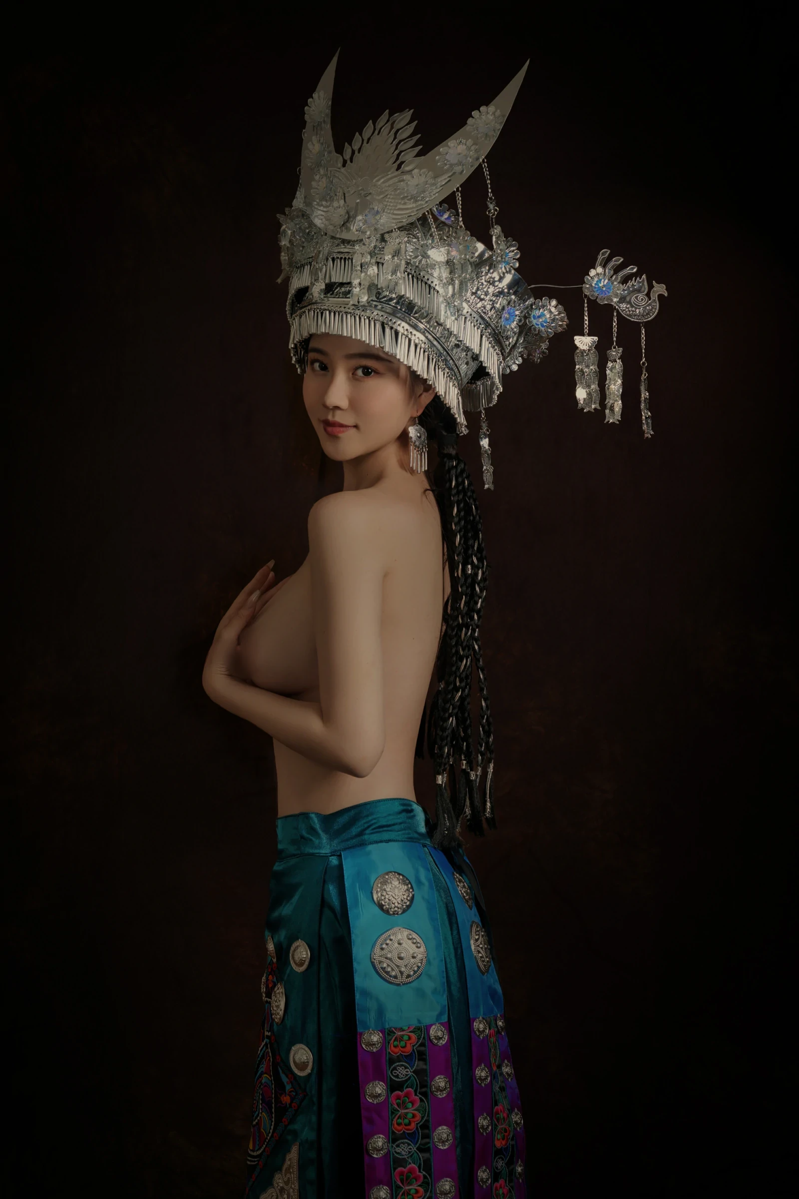 年年Nnian – 苗疆少女 Cosplay-第23张