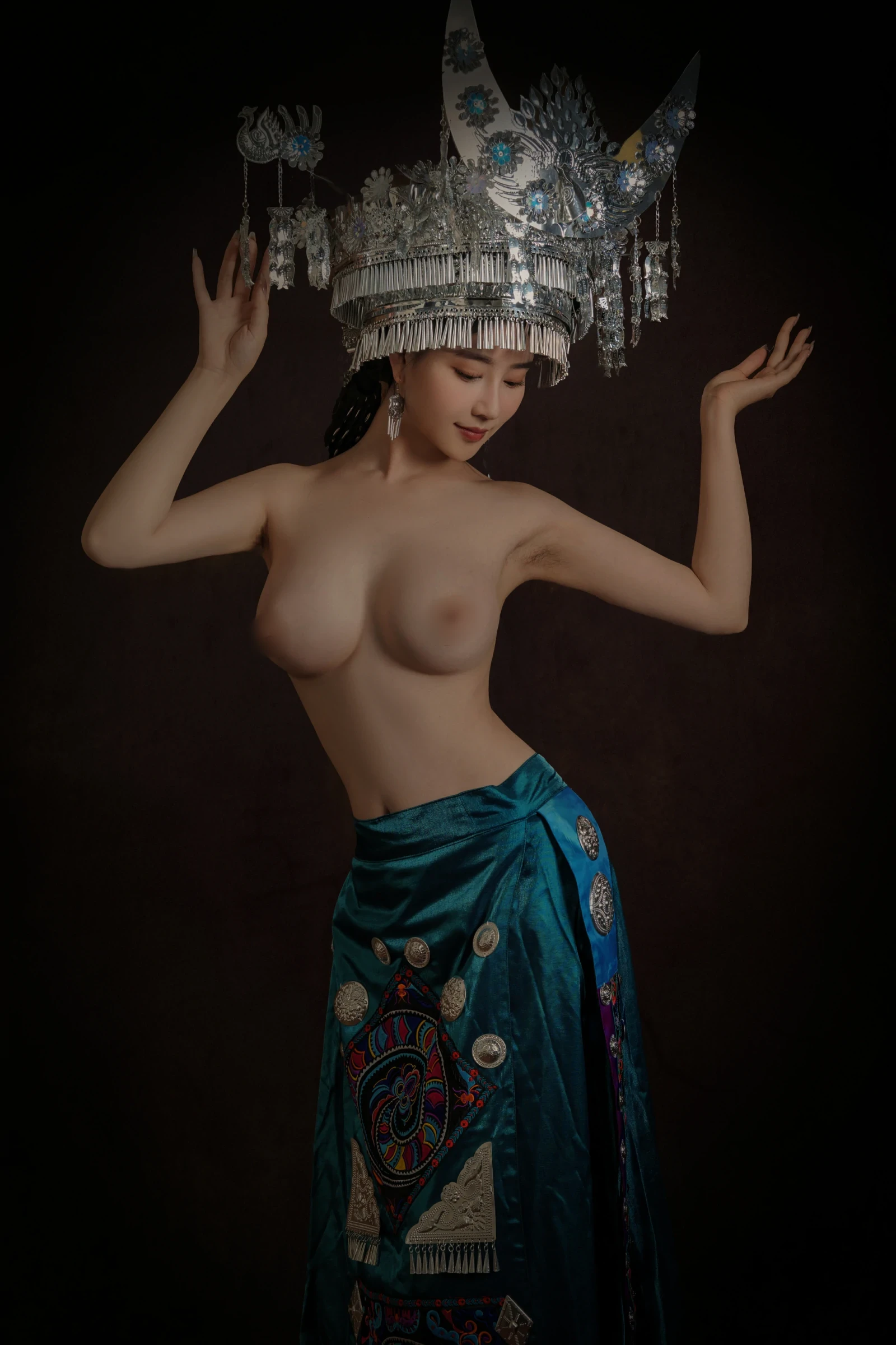 年年Nnian – 苗疆少女 Cosplay-第22张